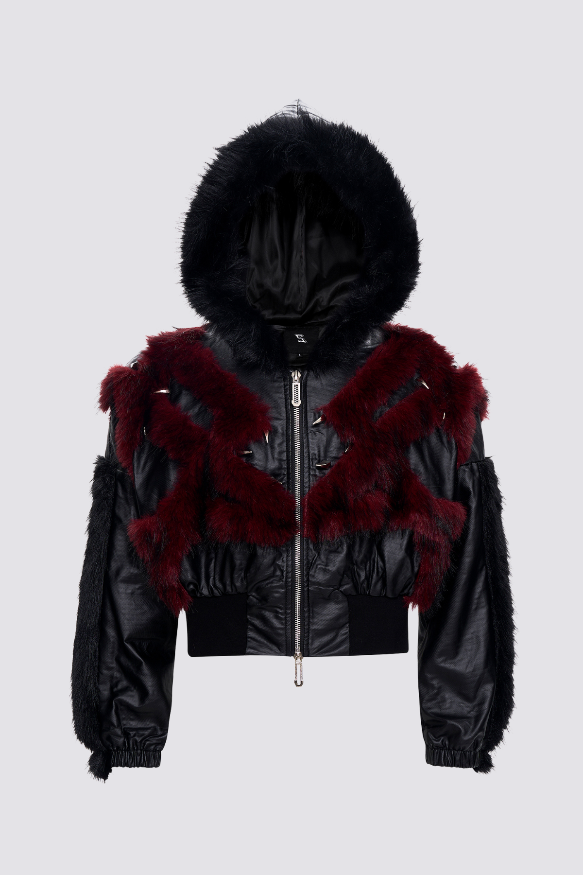 Grim Shroud Fur Hooded Jacket