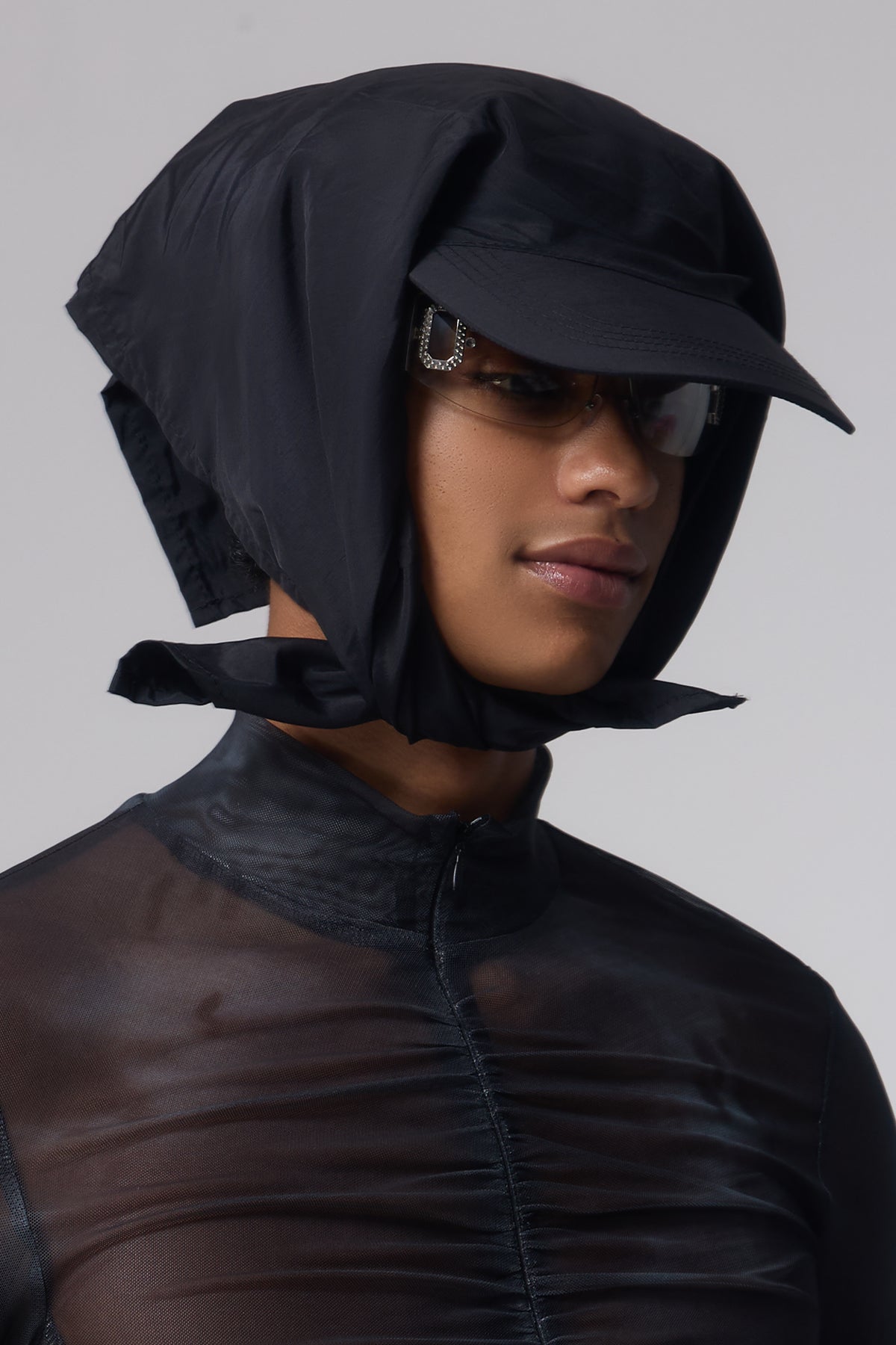 Grip Fold Scarf Baseball Cap