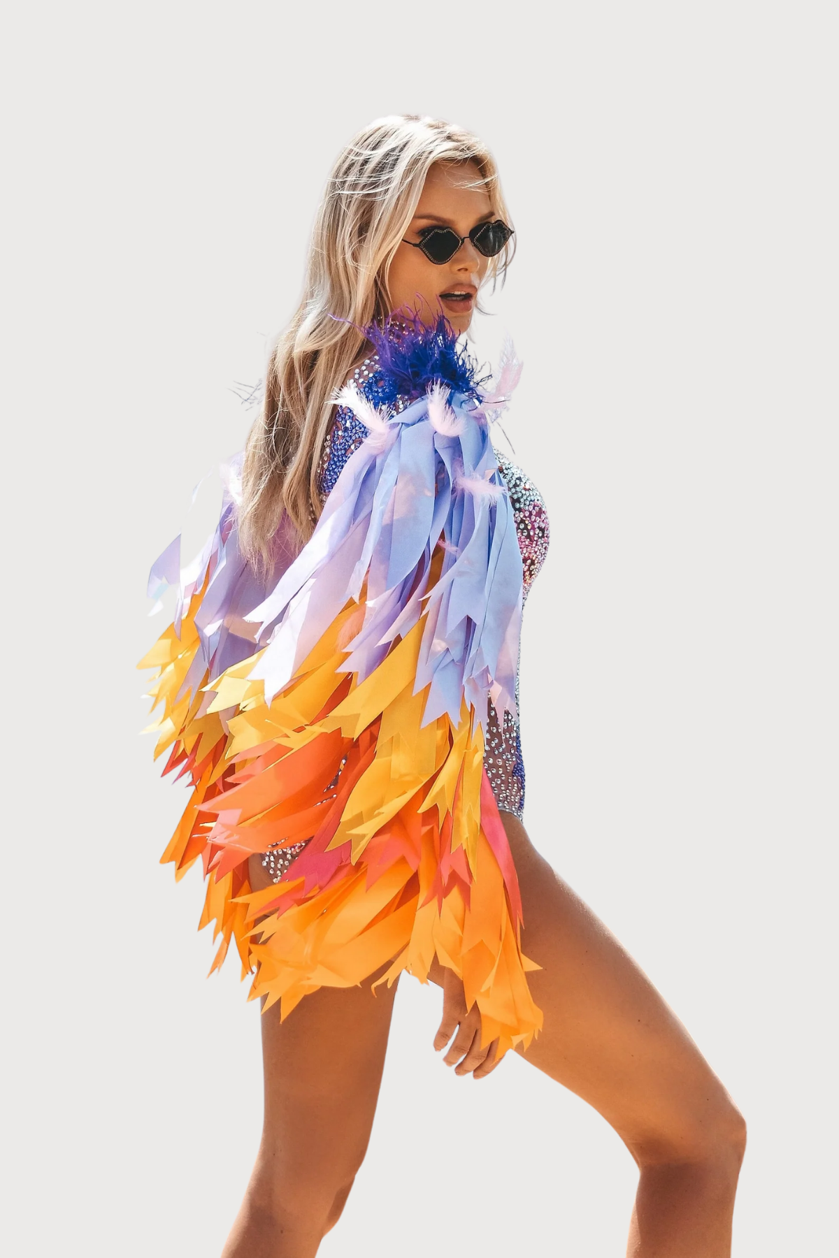 Grip Line Rhinestone Bodysuit