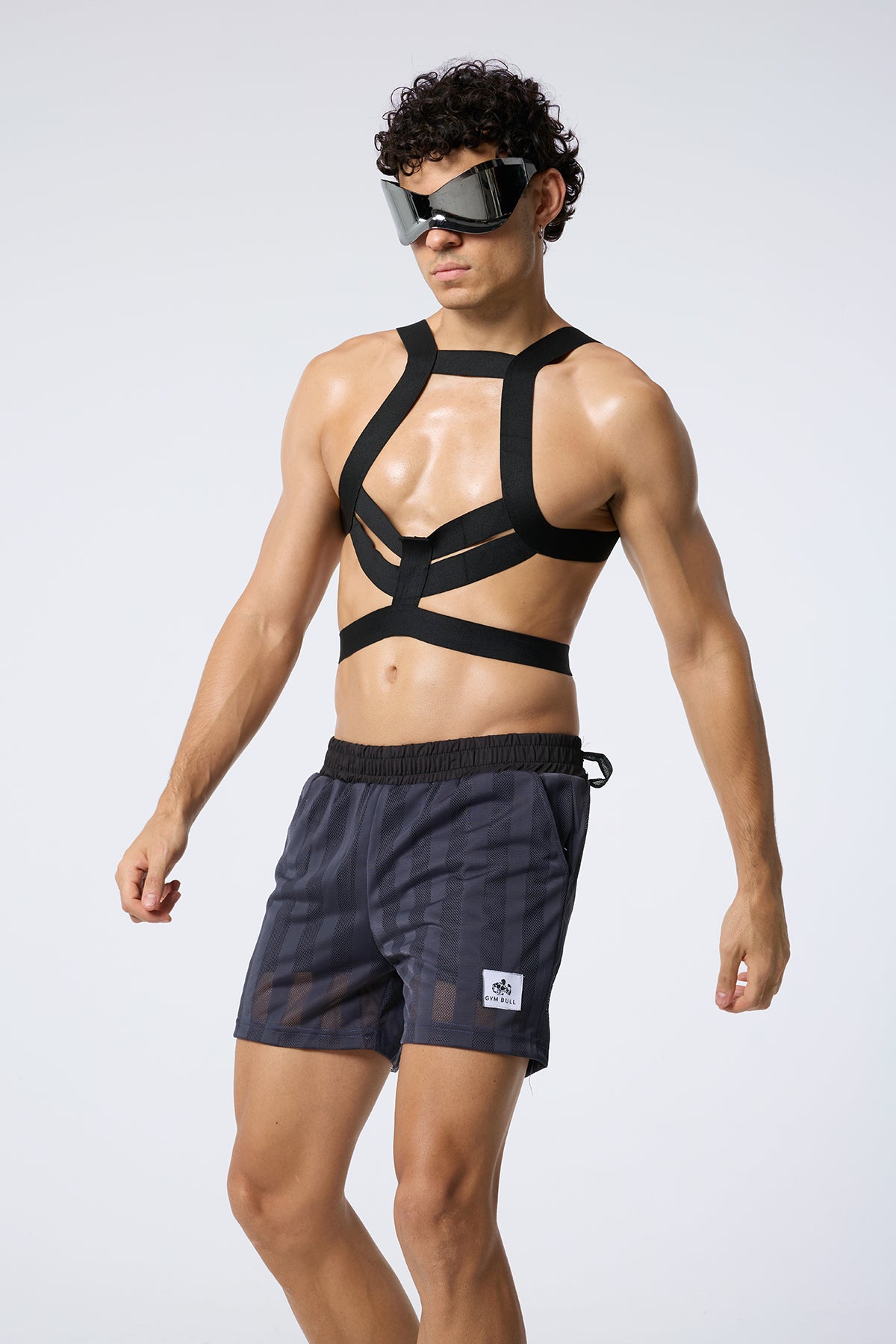 Hard Frame Cutout Chest Strap
