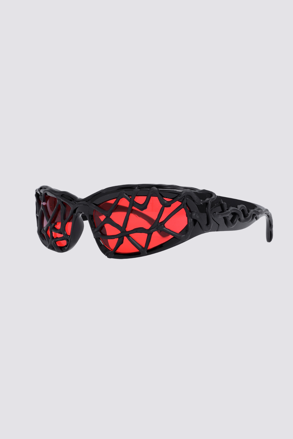 Heat Filter Glue Sunglasses Red