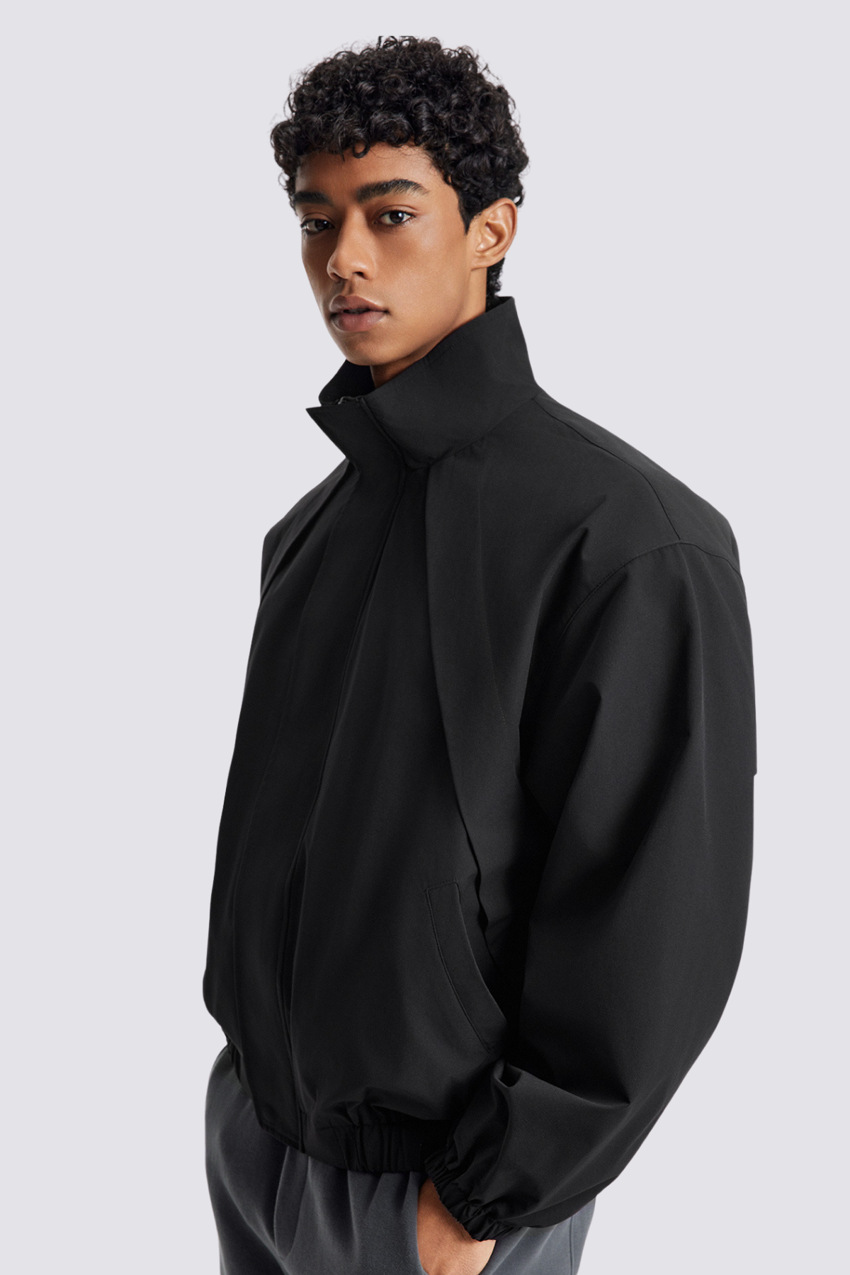 Hollow Sheet Long Sleeve Jacket