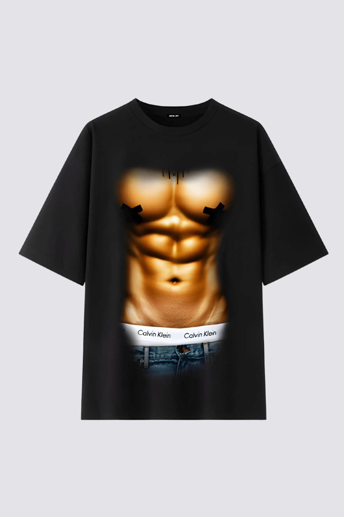 Hostile Structure Muscle Print T Shirt