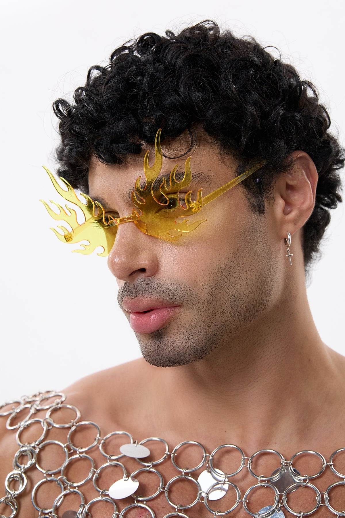 Ice Glint Flame Sunglasses