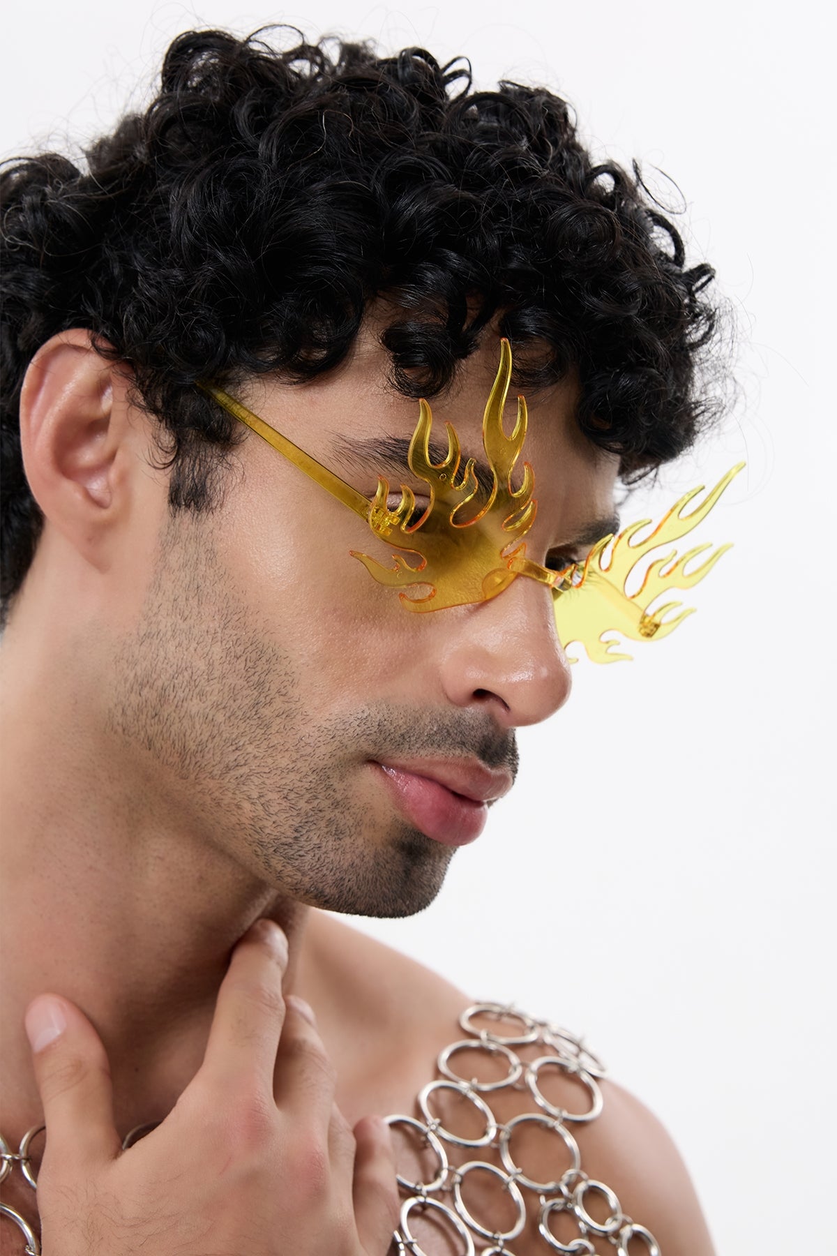 Ice Glint Flame Sunglasses