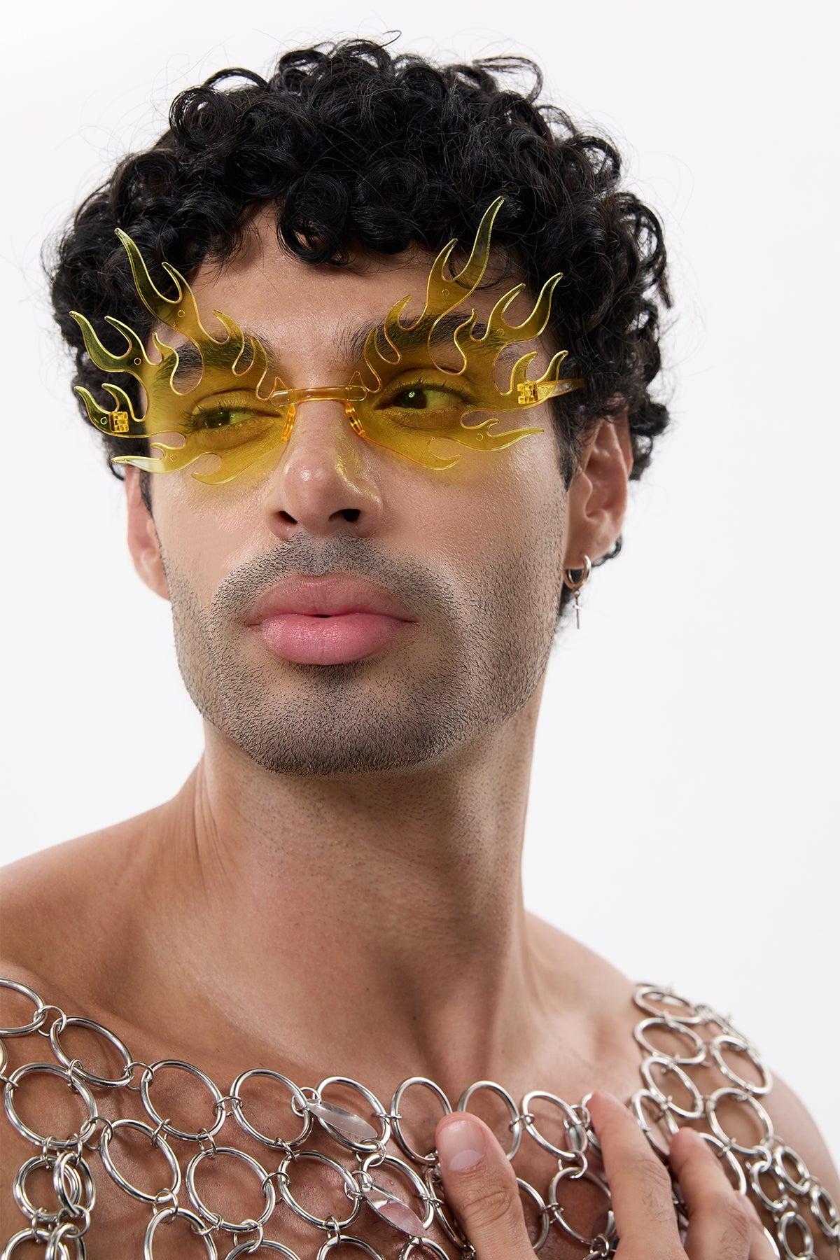 Ice Glint Flame Sunglasses