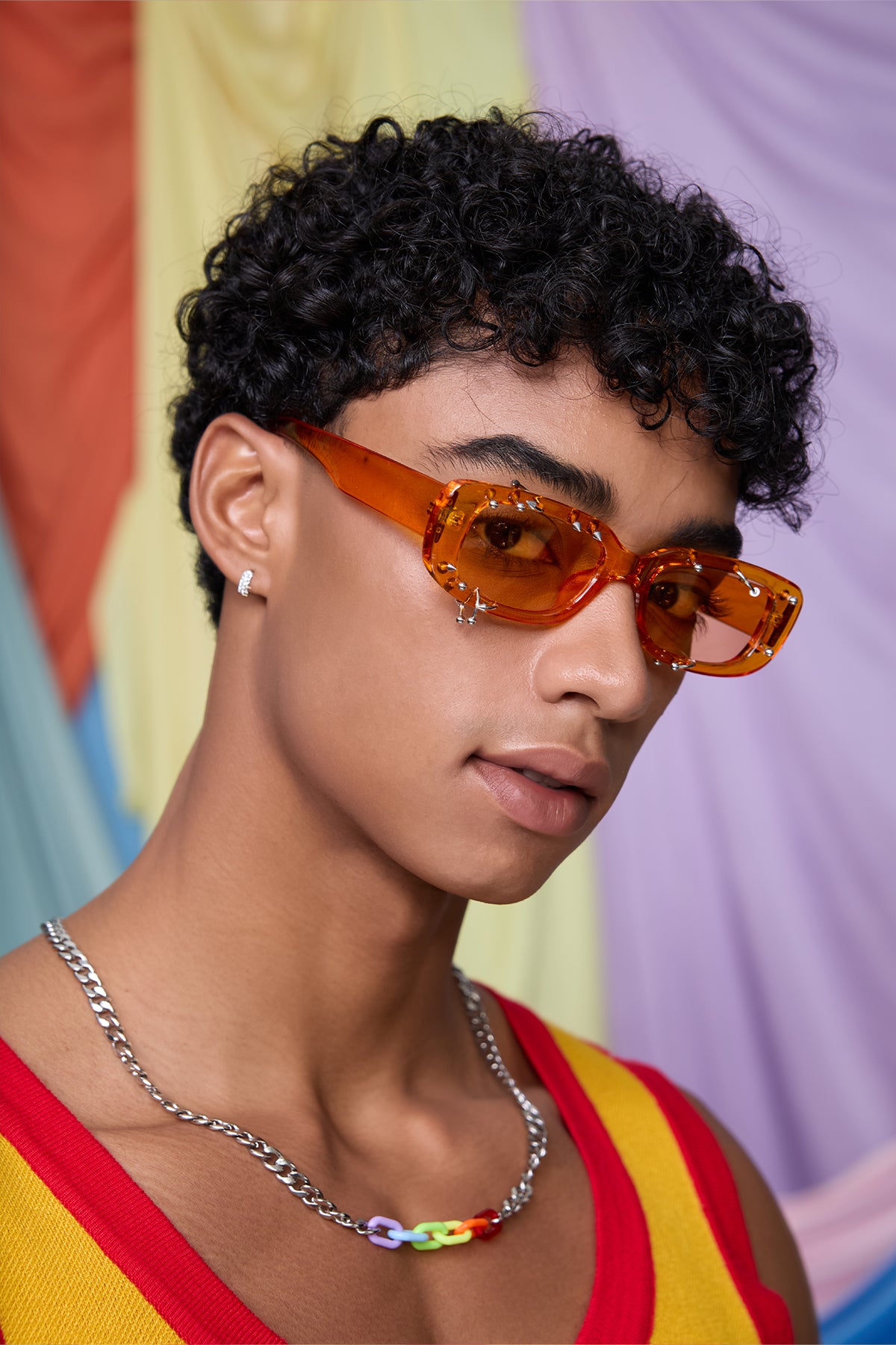 Industrial Discord Studded Sunglasses