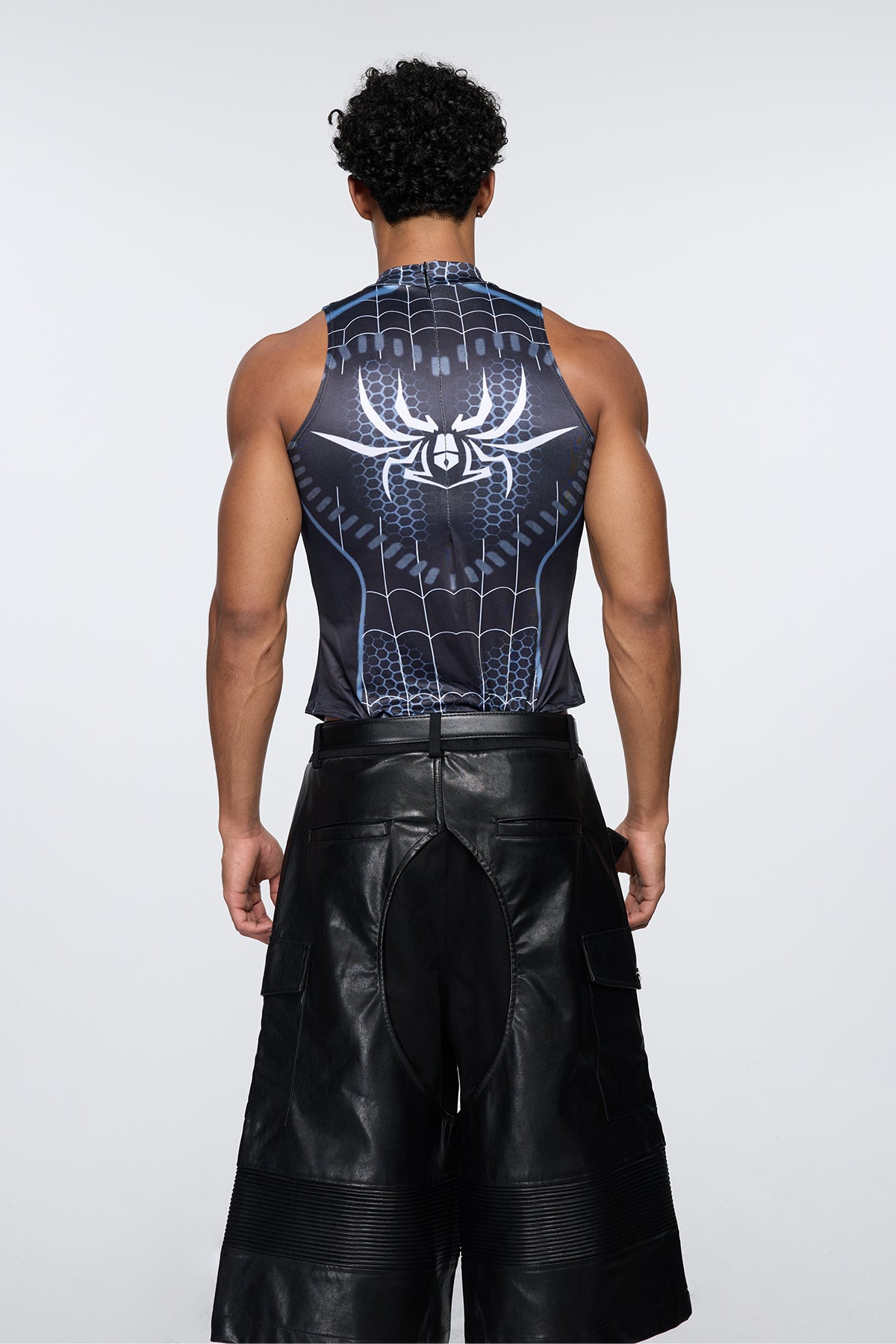 Industrial One Halterneck Print Bodysuit