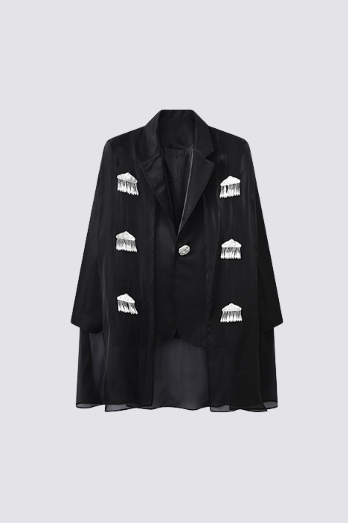 Inner Fade Fringe Jacket