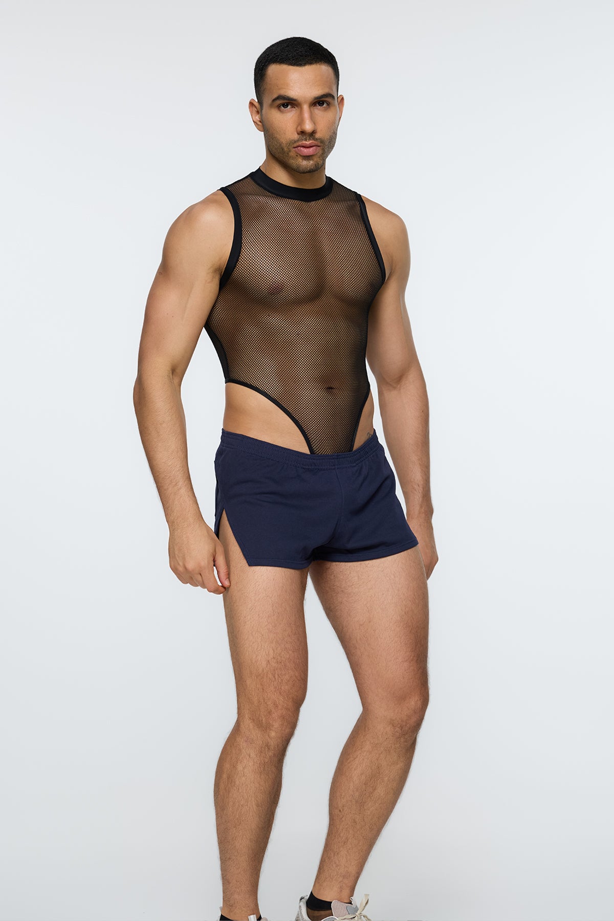 Integrated Figure Mesh Bodysuit