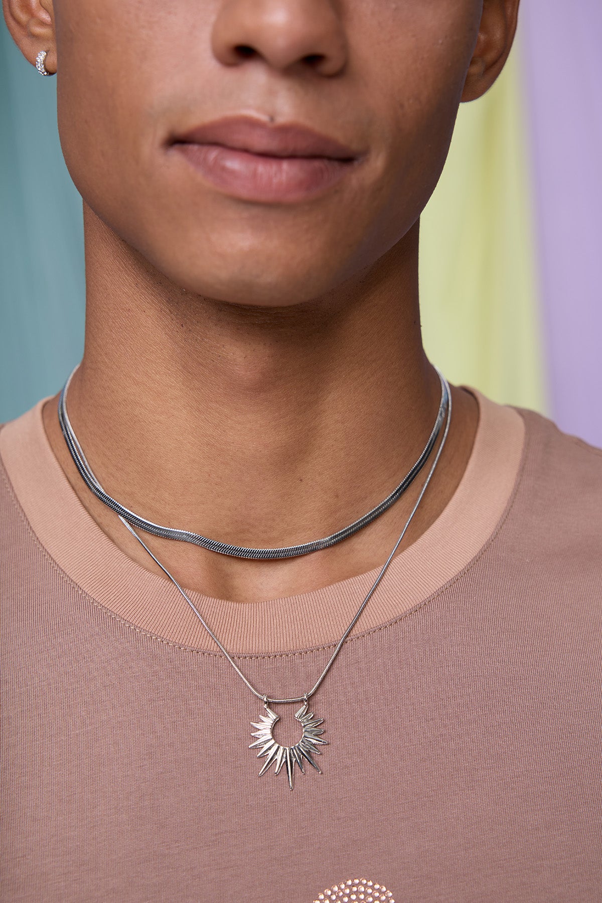 Iron Coil Necklace