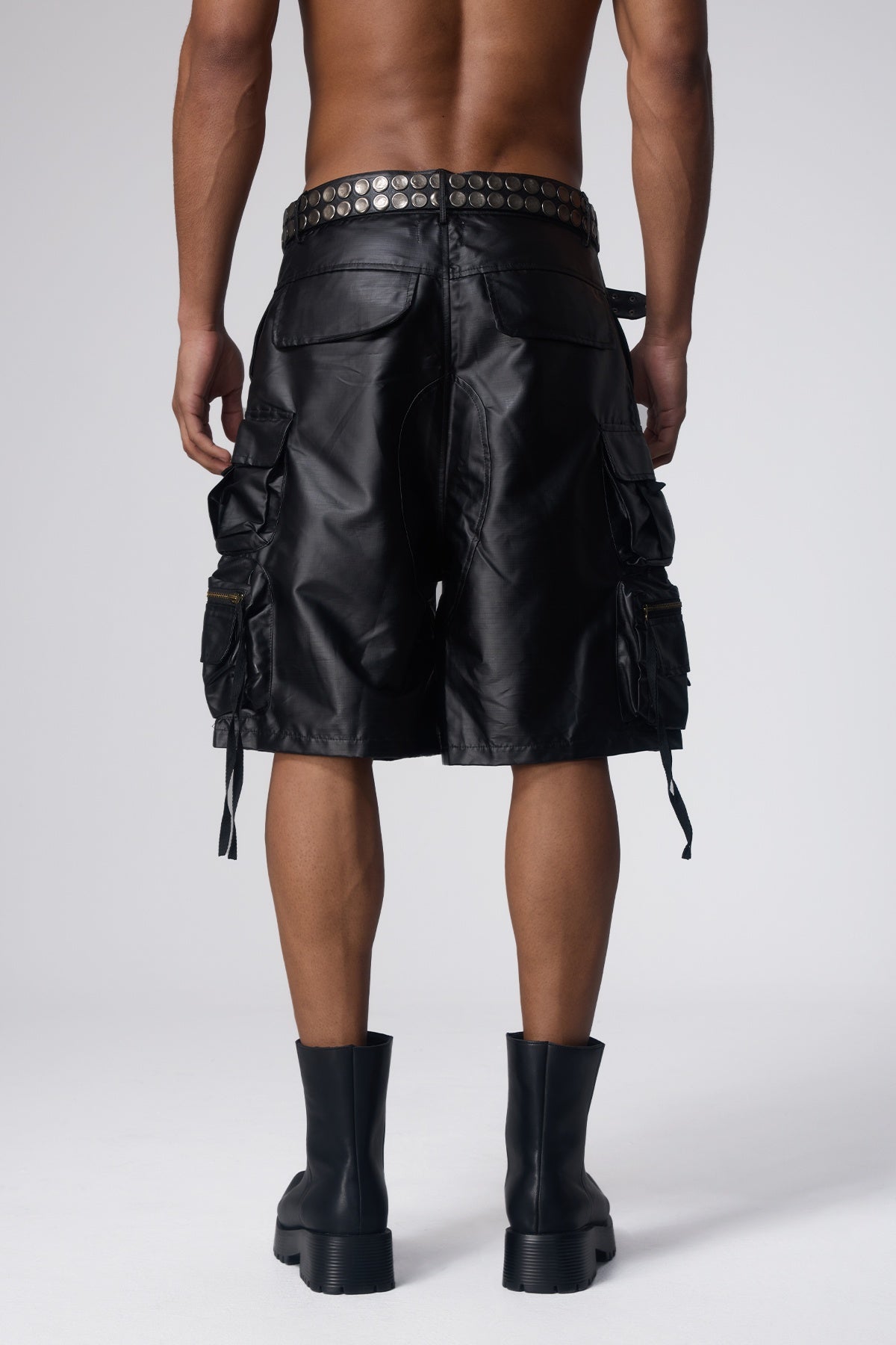 Iron Mood Waxed Cargo Shorts