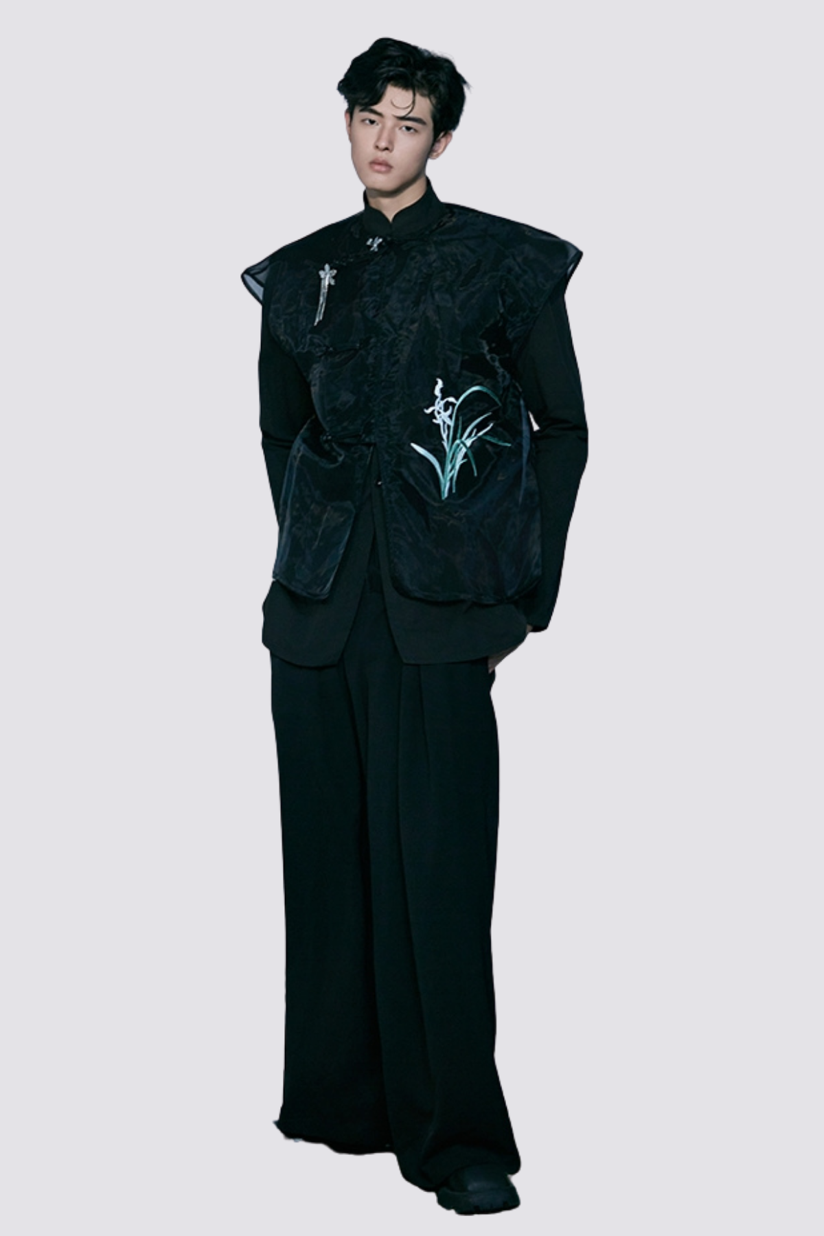 Iron Path Embroidery Jacket