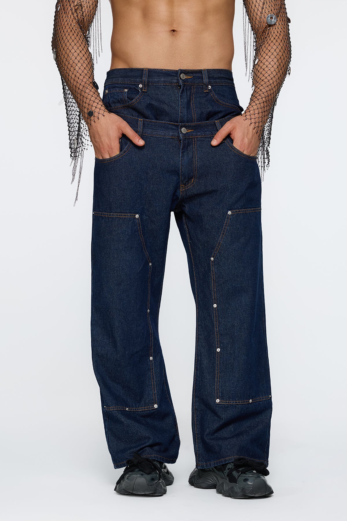 Iron Warp Straight Jeans