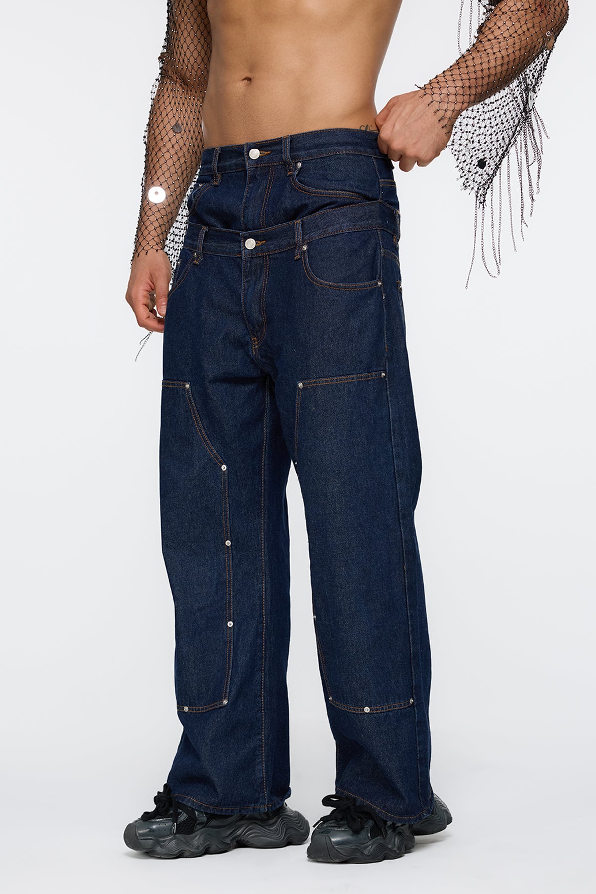 Iron Warp Straight Jeans