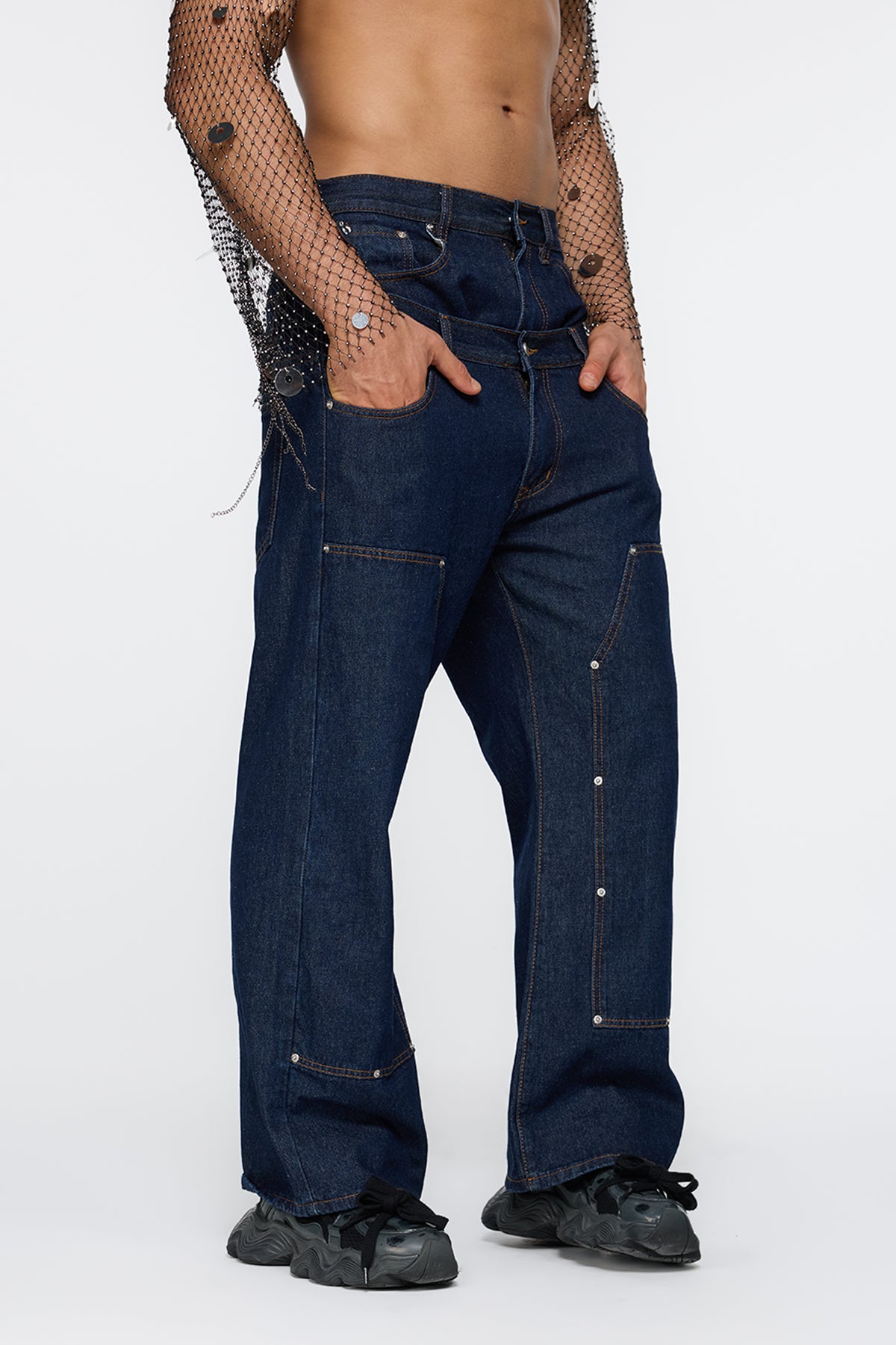 Iron Warp Straight Jeans
