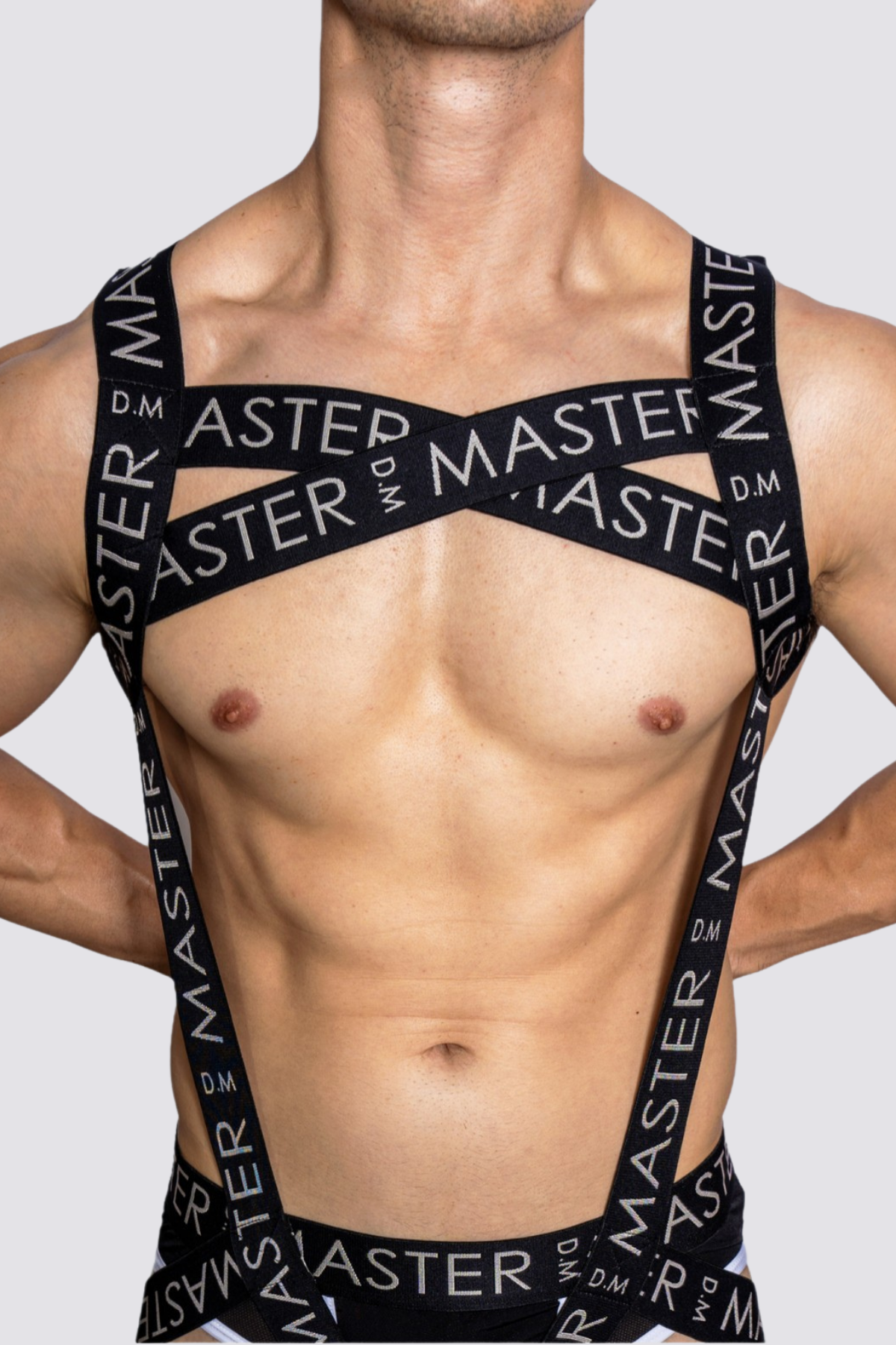 Jet Harness Cutout Chest Strap Black