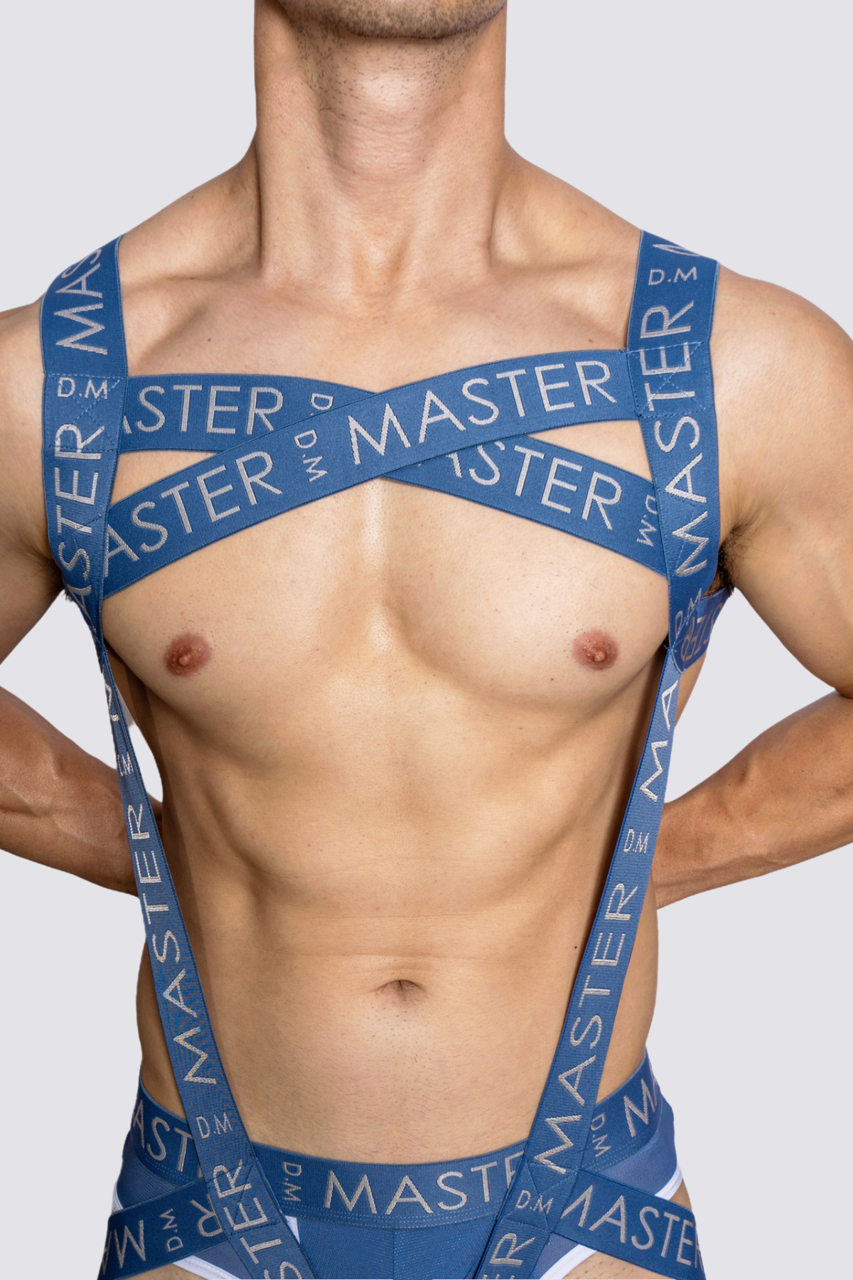 Jet Harness Cutout Chest Strap Blue
