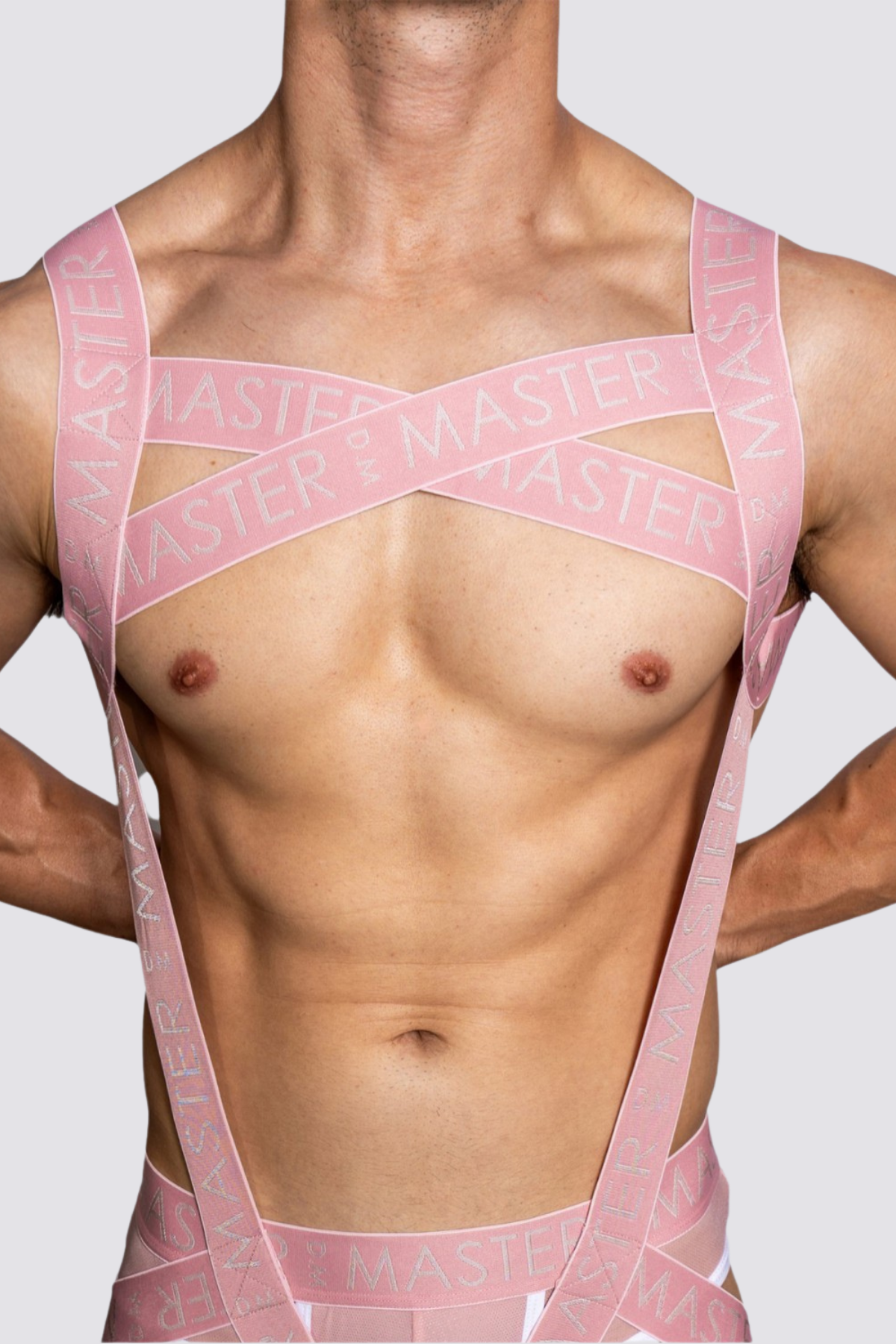 Jet Harness Cutout Chest Strap Pink