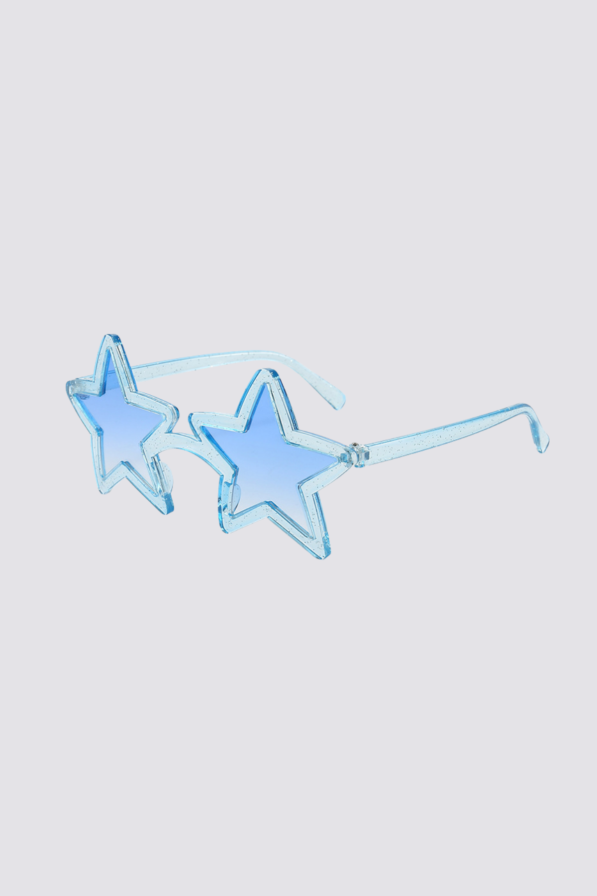 Laser Focus Star Sunglasses Purple