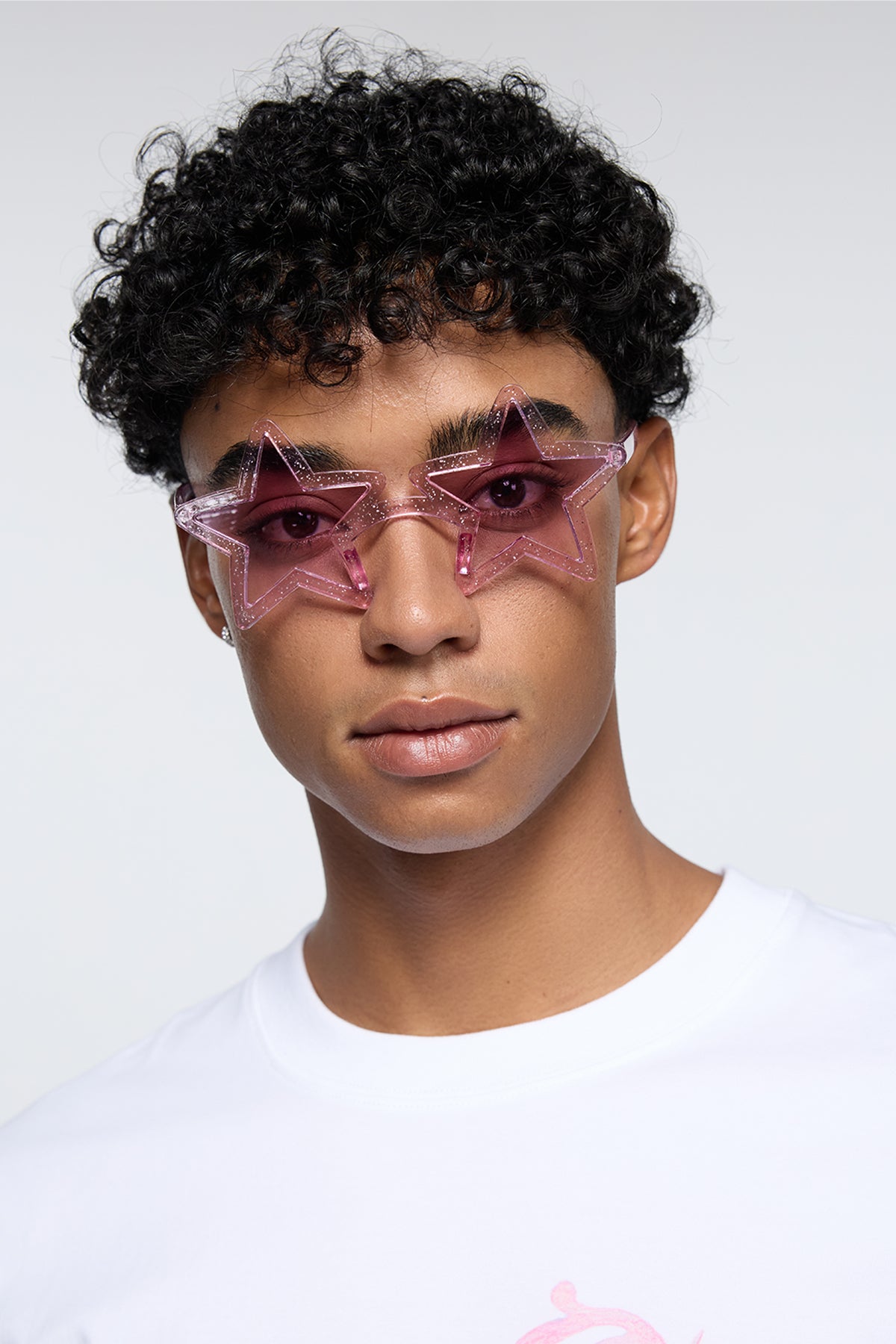 Laser Focus Star Sunglasses Purple
