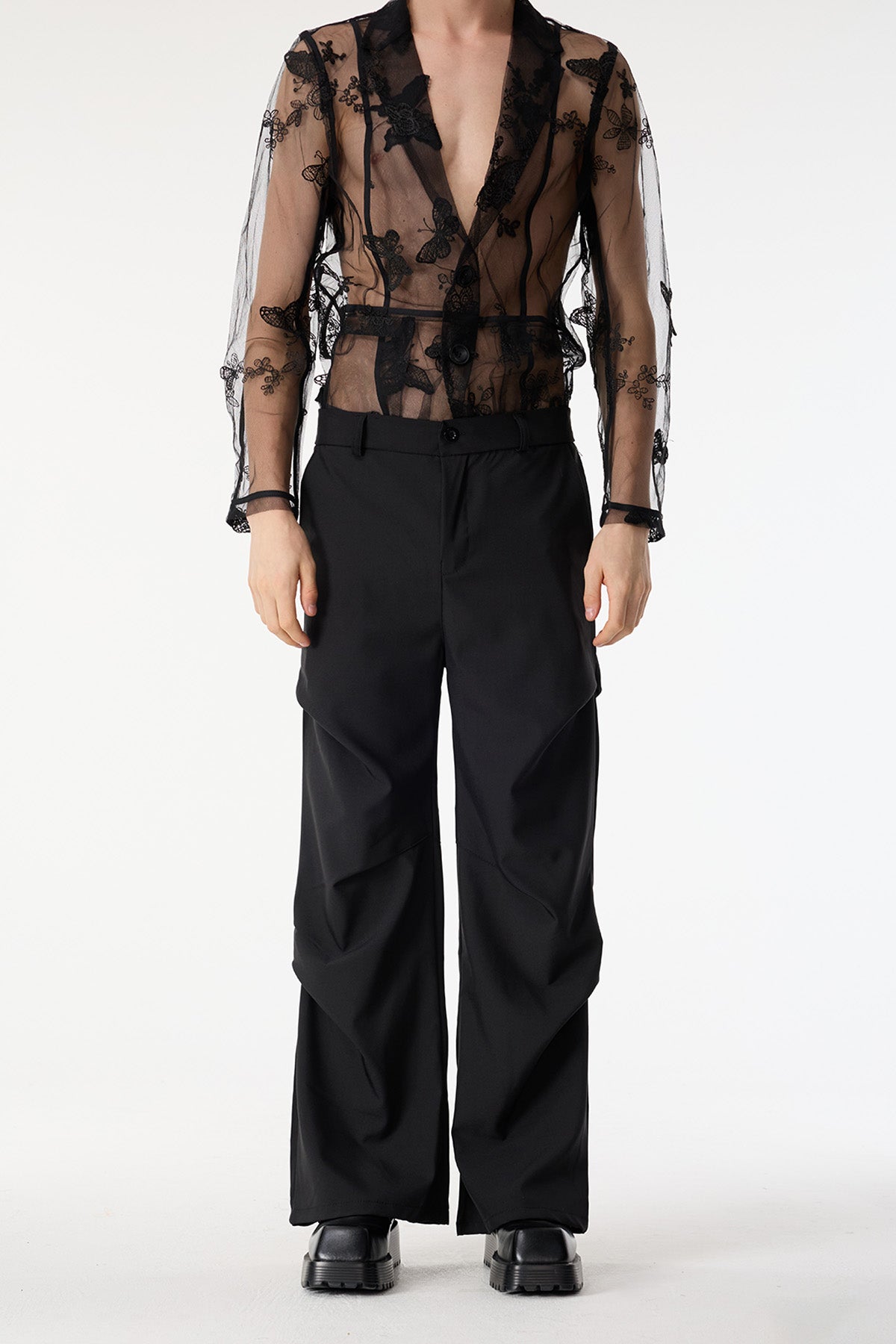 Light Wave Bootcut Pants