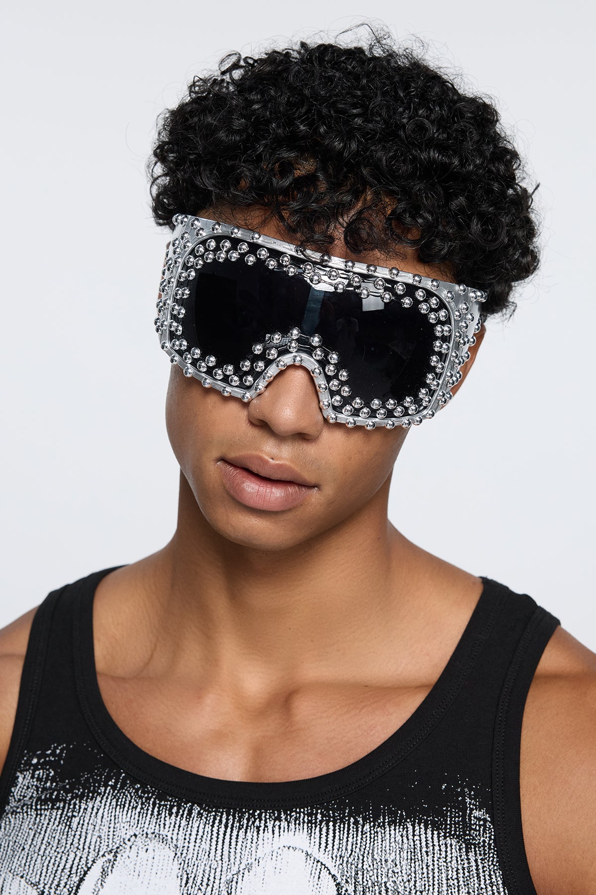 Liquid Tint Studded Sunglasses