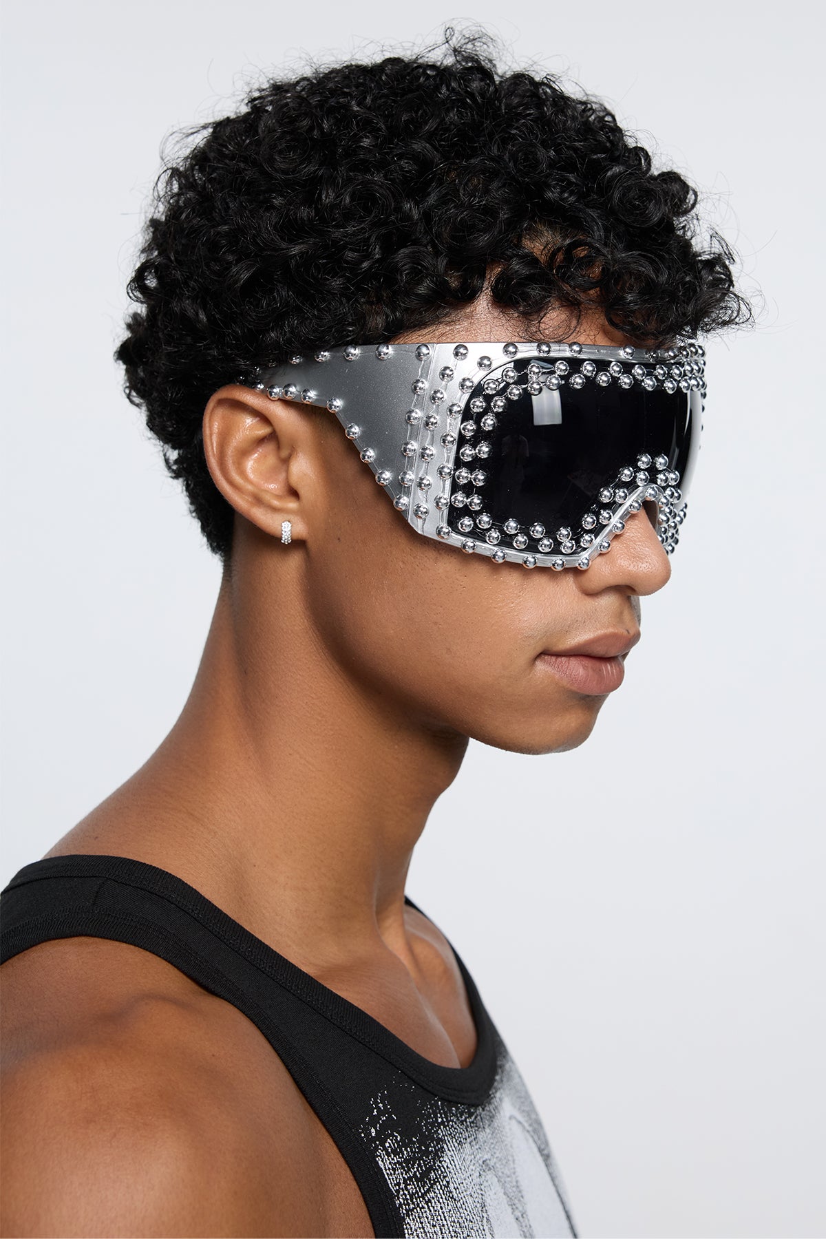 Liquid Tint Studded Sunglasses