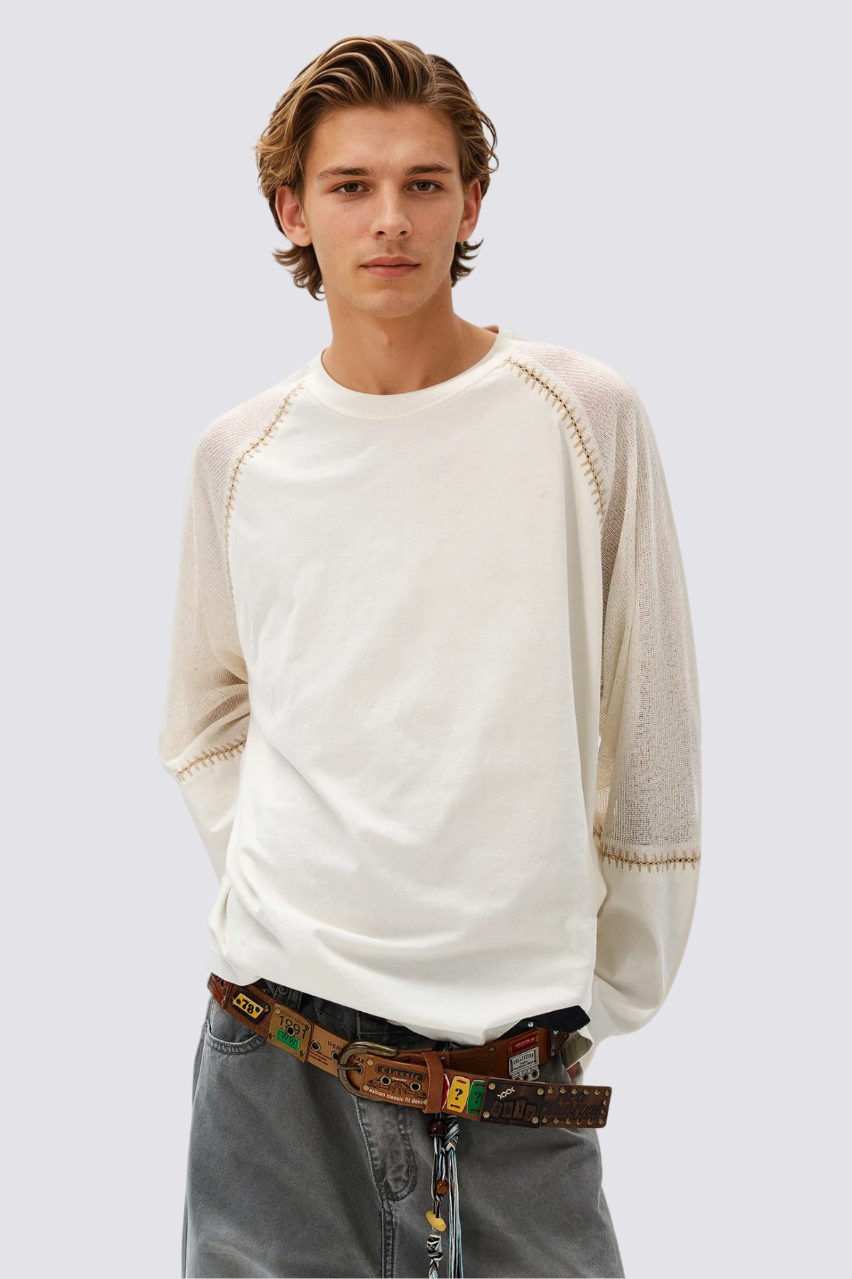 Loop Pulse Long Sleeve Knit Top