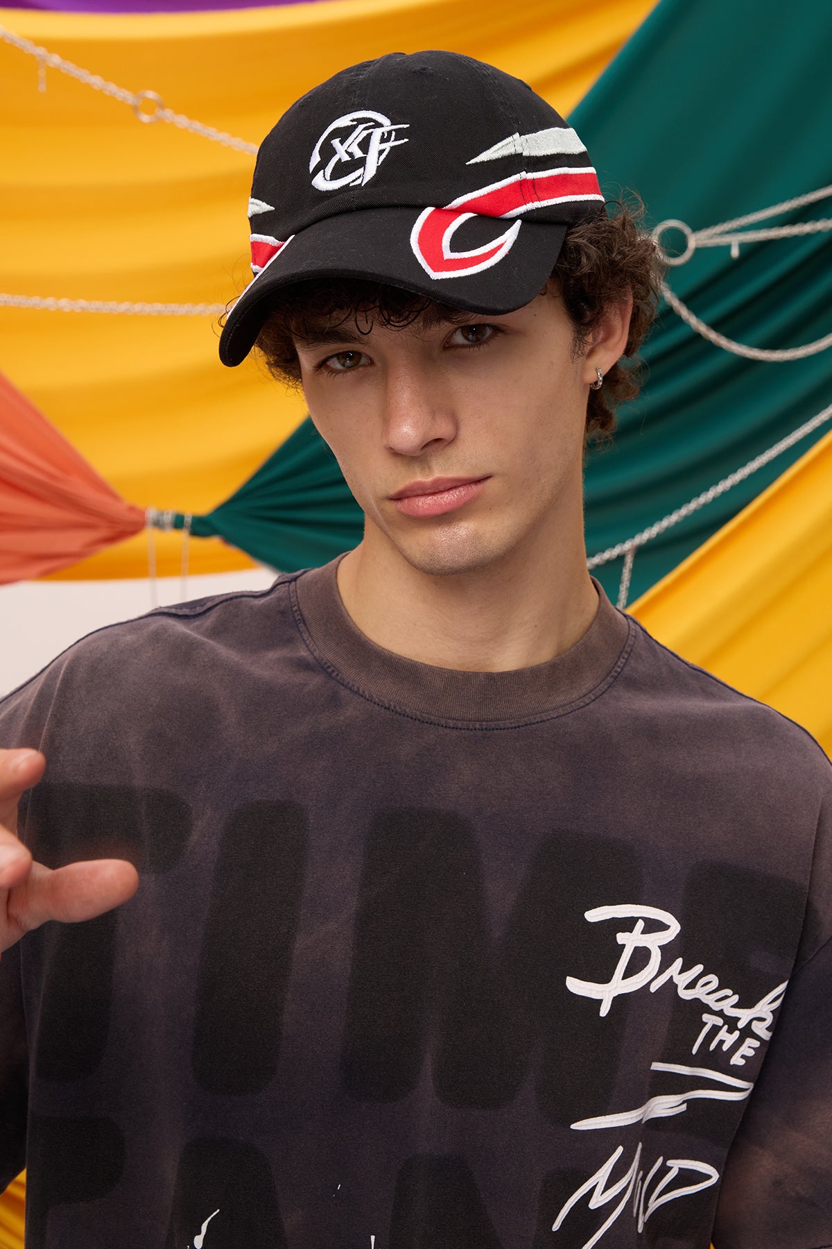Low Fade Embroidery Cap