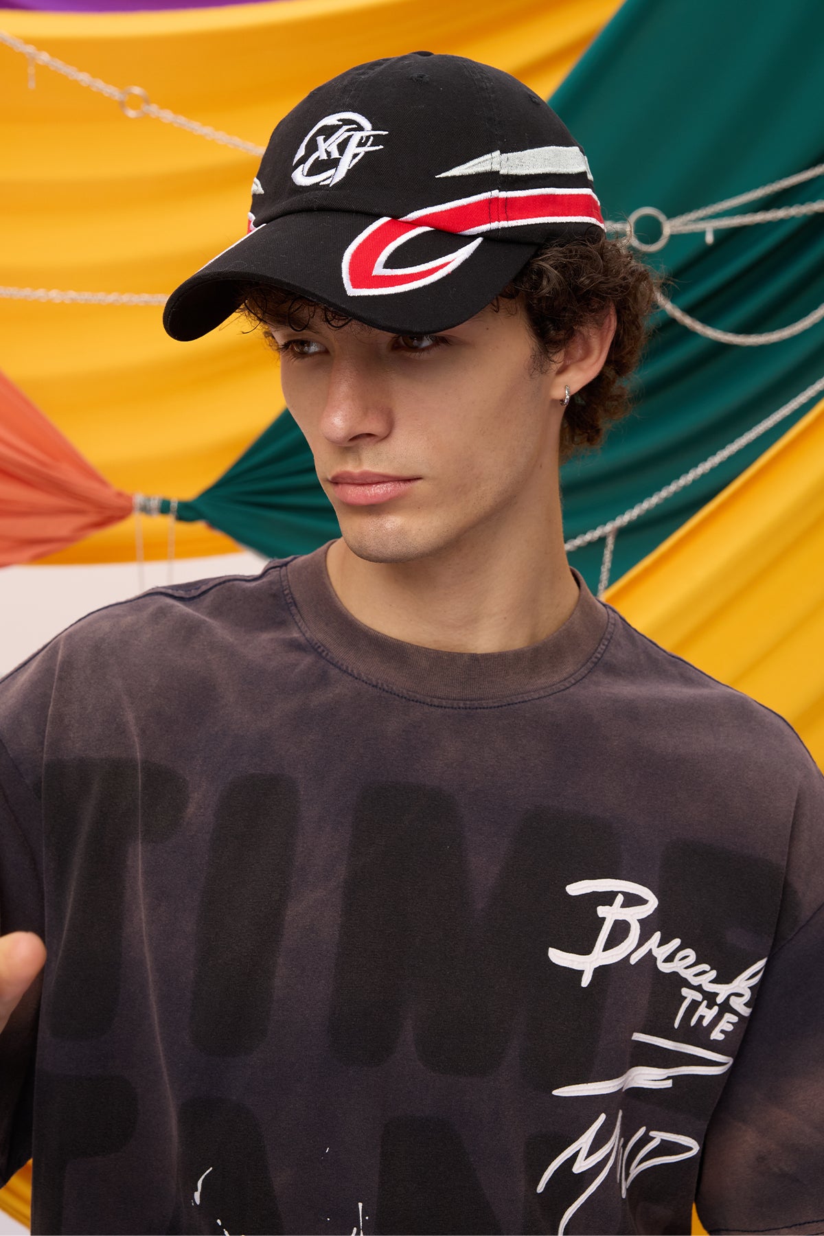 Low Fade Embroidery Cap