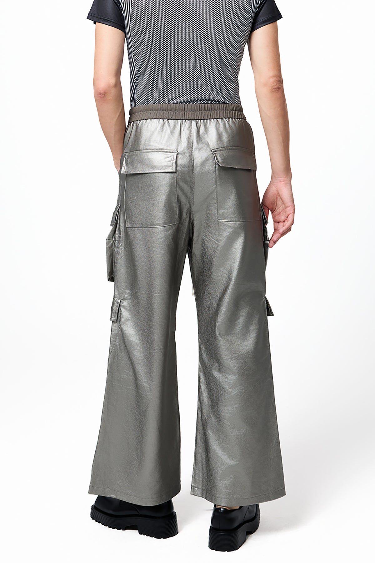 Luminous Ocean Wide Leg Denim Pants