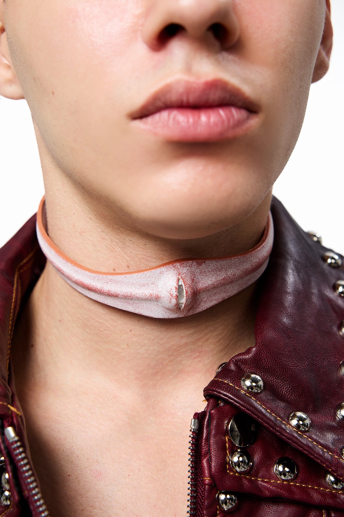 Lunar Wrap Leather Eye Bracelet