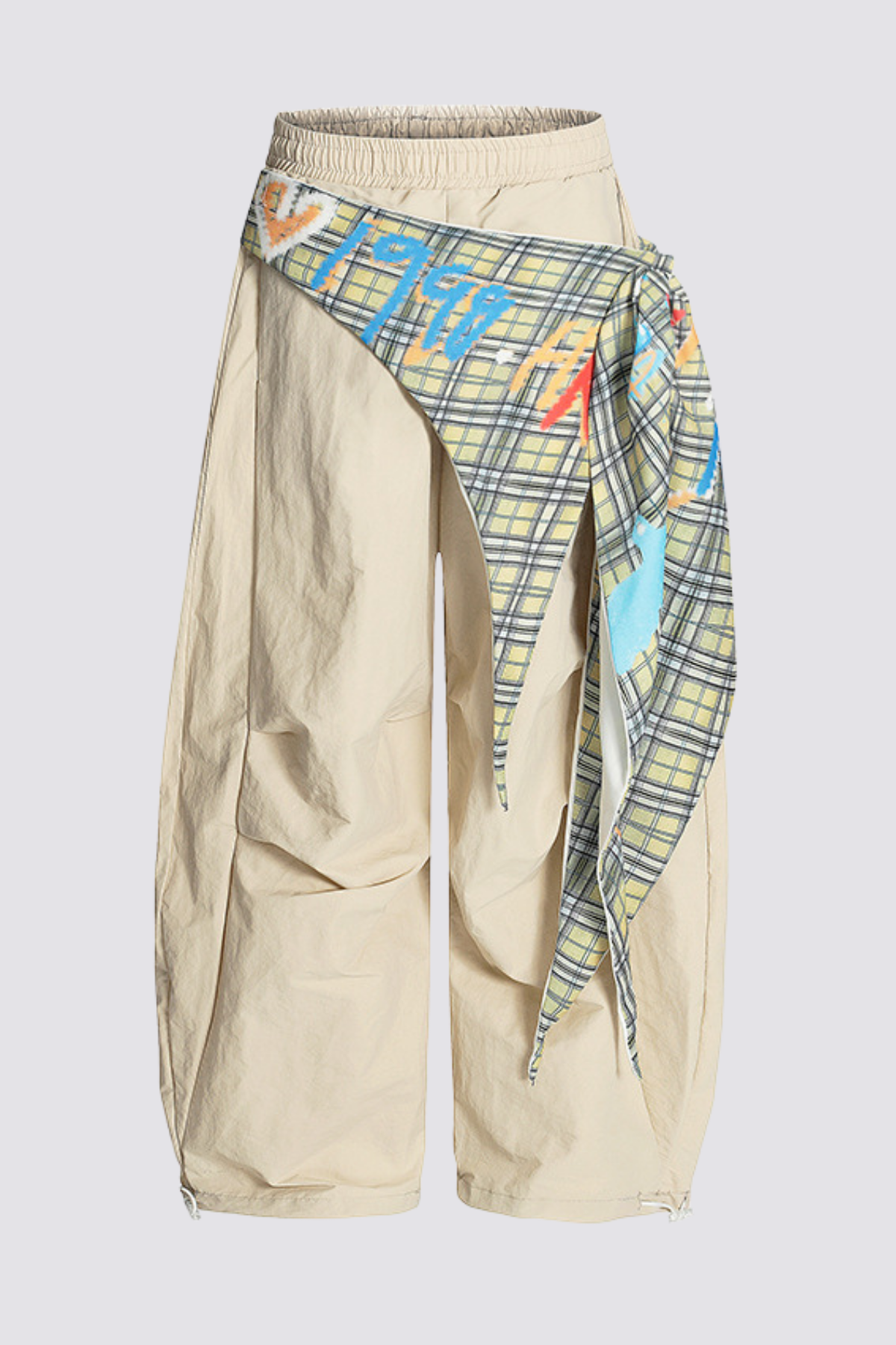 Lunar Zone Wide Leg Pants Apricot