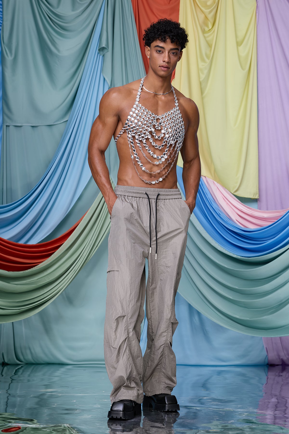 Luxe Intensity Crystal Body Top
