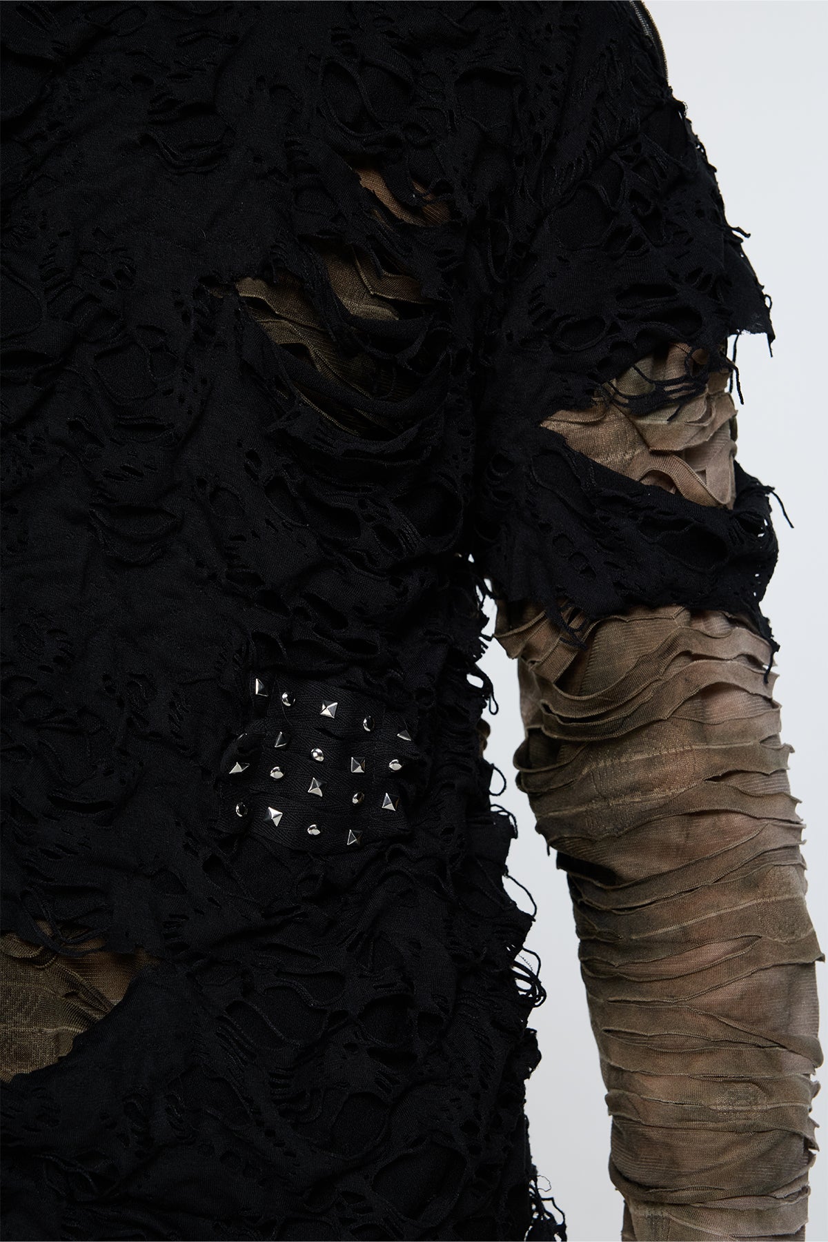 Matte Zero Long Sleeve Ripped Top