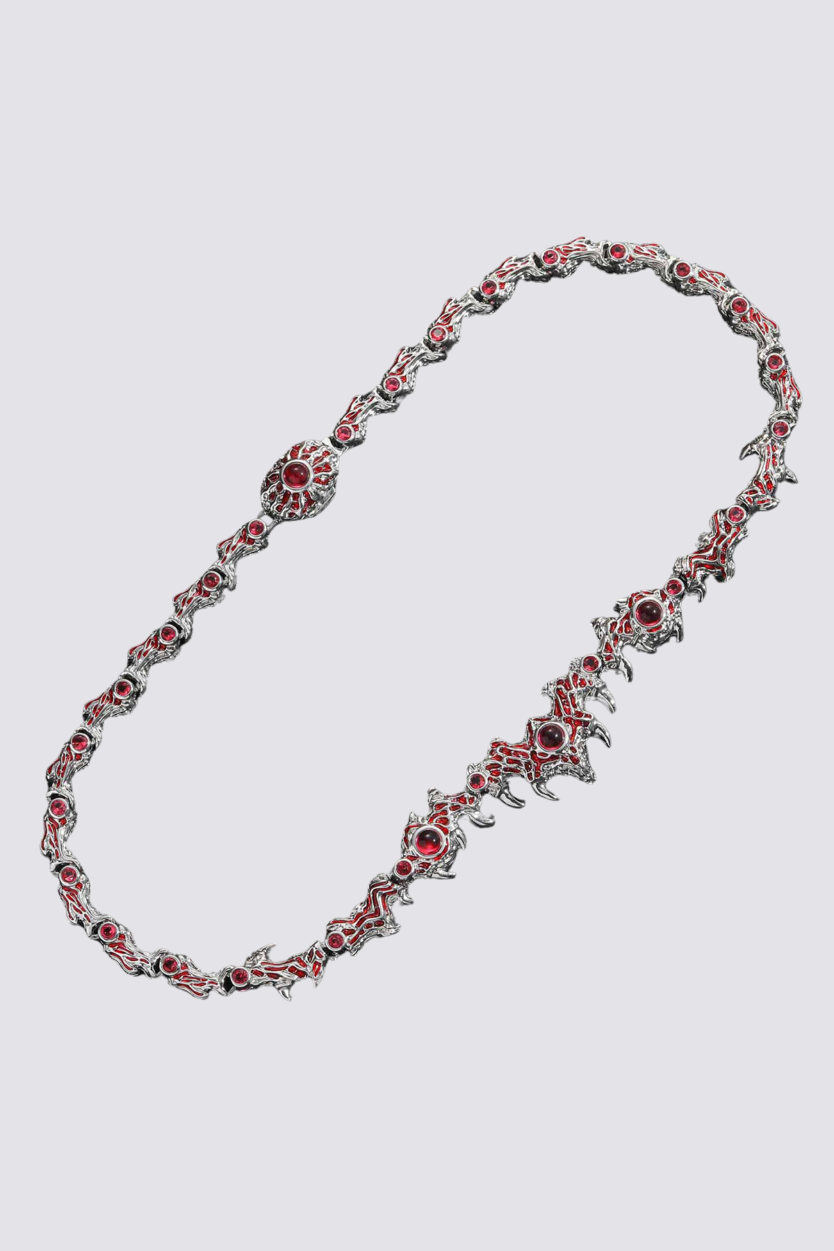 Metal Beam Parasitic Thorn Necklace