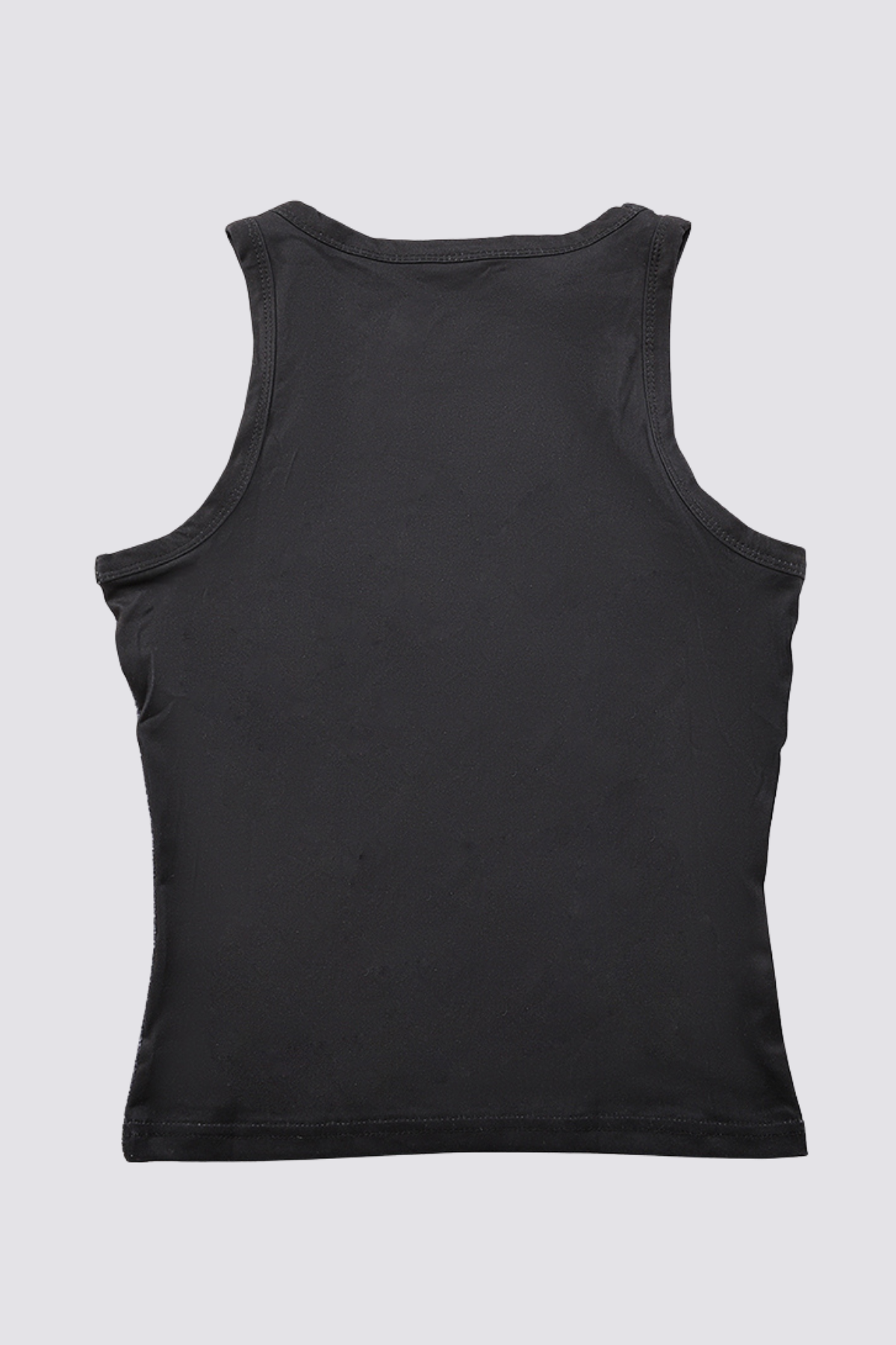 Midriff Wave Print Crop Top