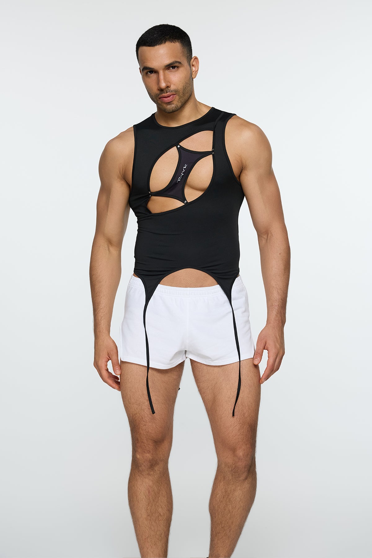 Minimal Void Cutout Tank Top