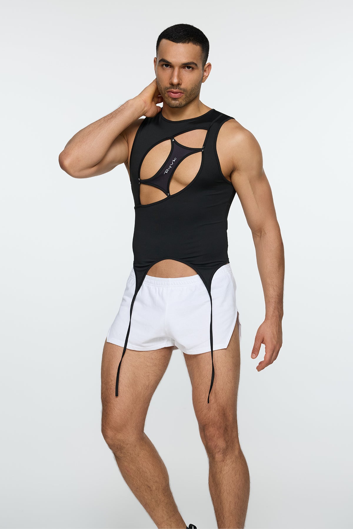 Minimal Void Cutout Tank Top