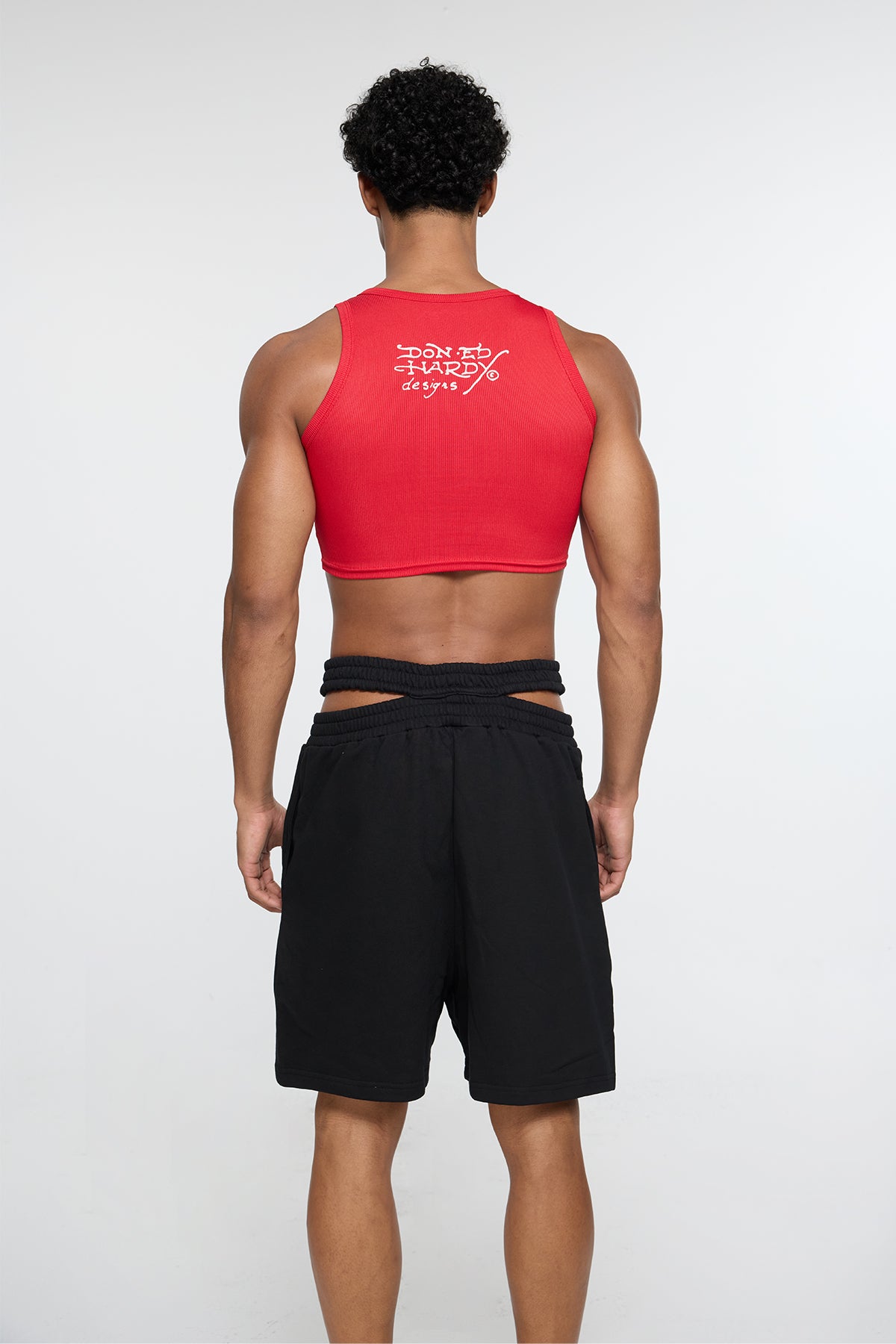 Monolith Graphic Print Crop Top