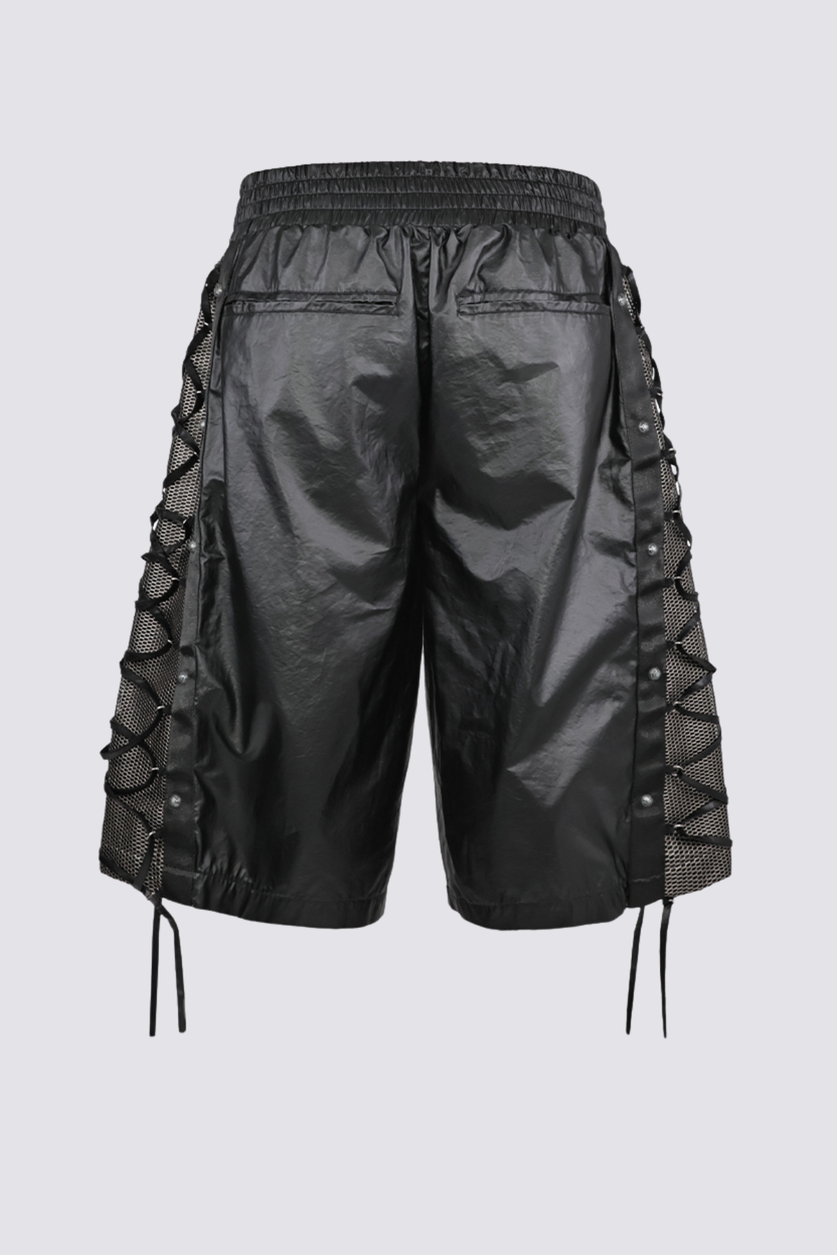 Motion Line Glossy Shorts