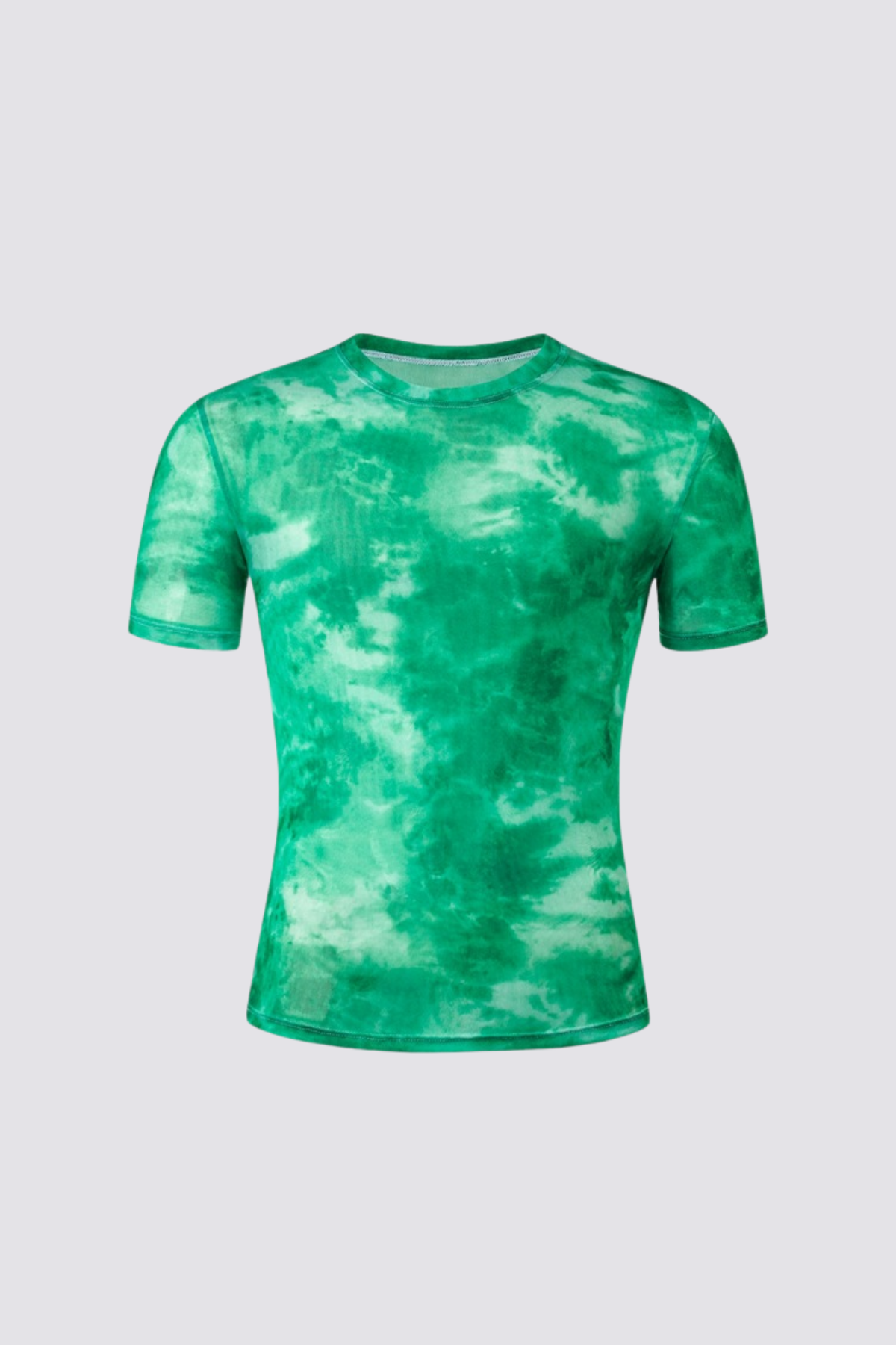Muted Script Print T-Shirt
