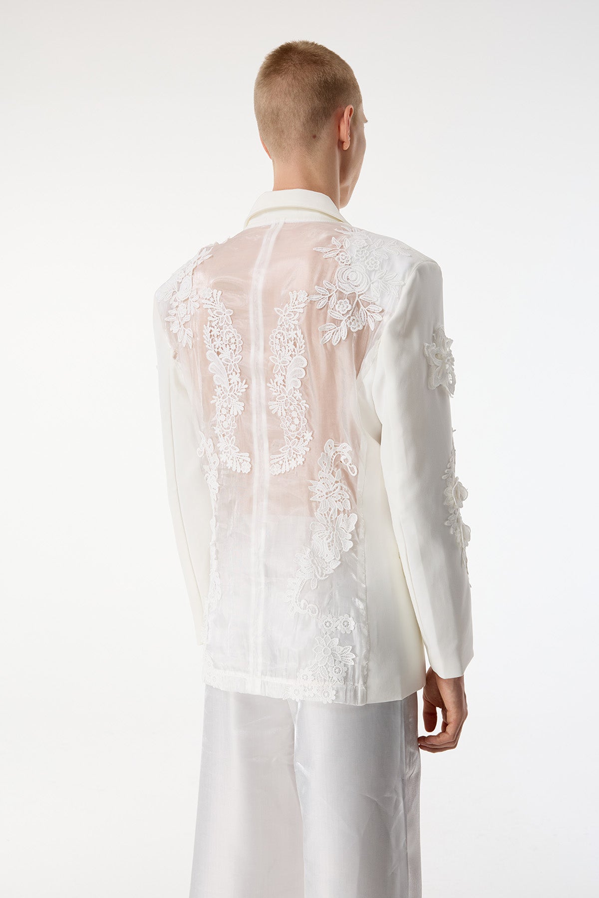 Naked Trace Backless Lace Jacket