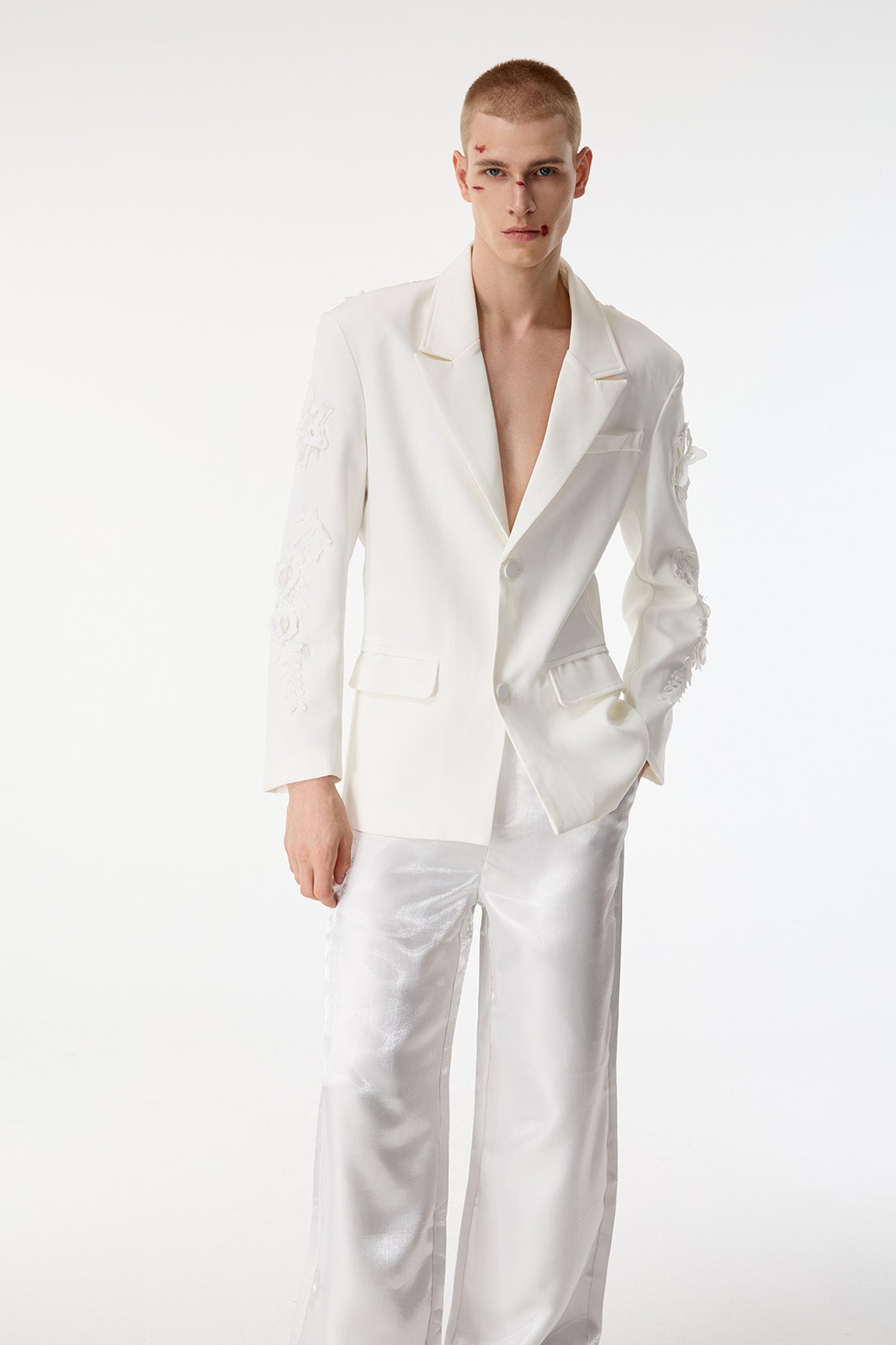 Naked Trace Backless Lace Jacket