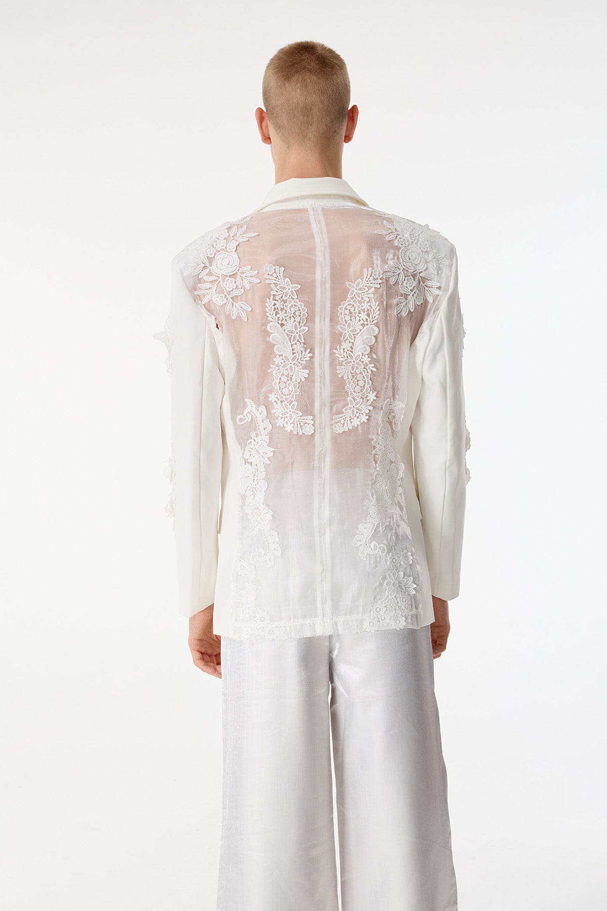 Naked Trace Backless Lace Jacket