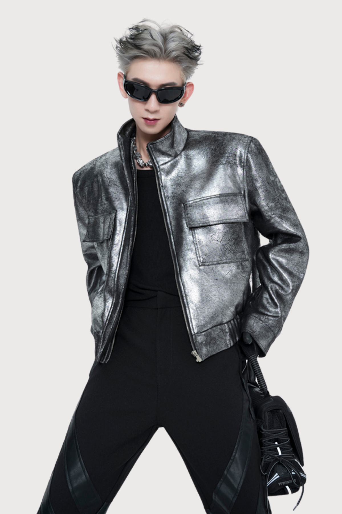 Neon Drift Long Sleeve Jacket