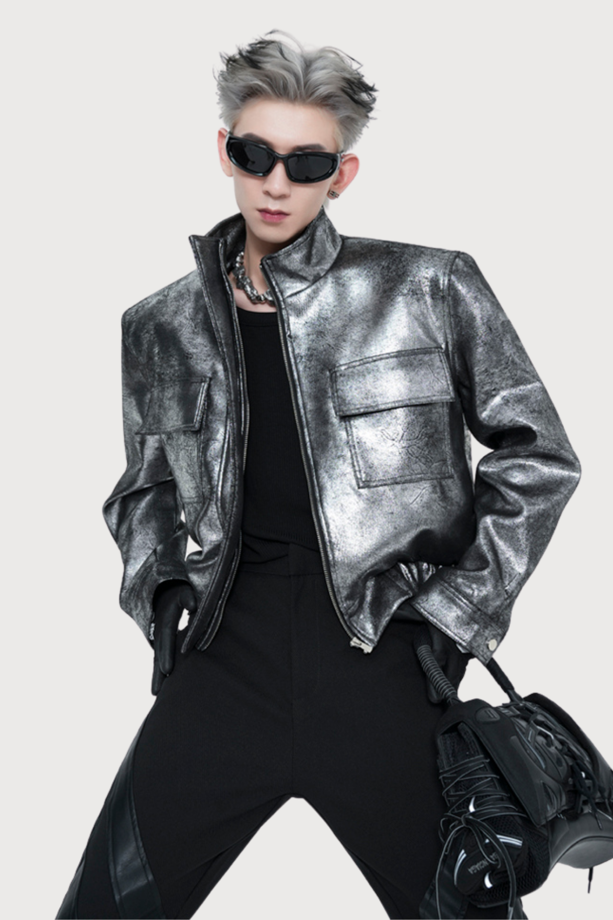 Neon Drift Long Sleeve Jacket