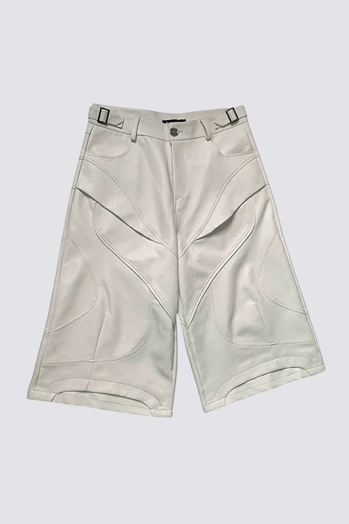 Neural Hide Leather Capri Pants