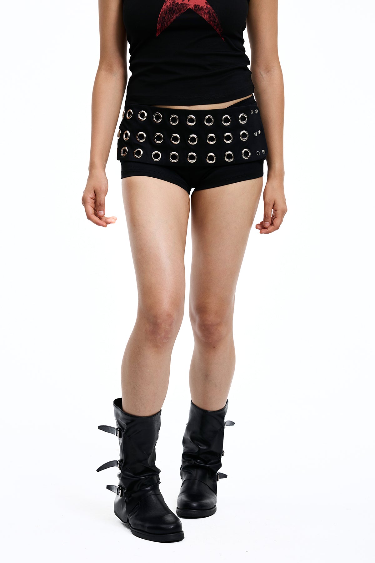 Neutral Zone Eyelet Shorts
